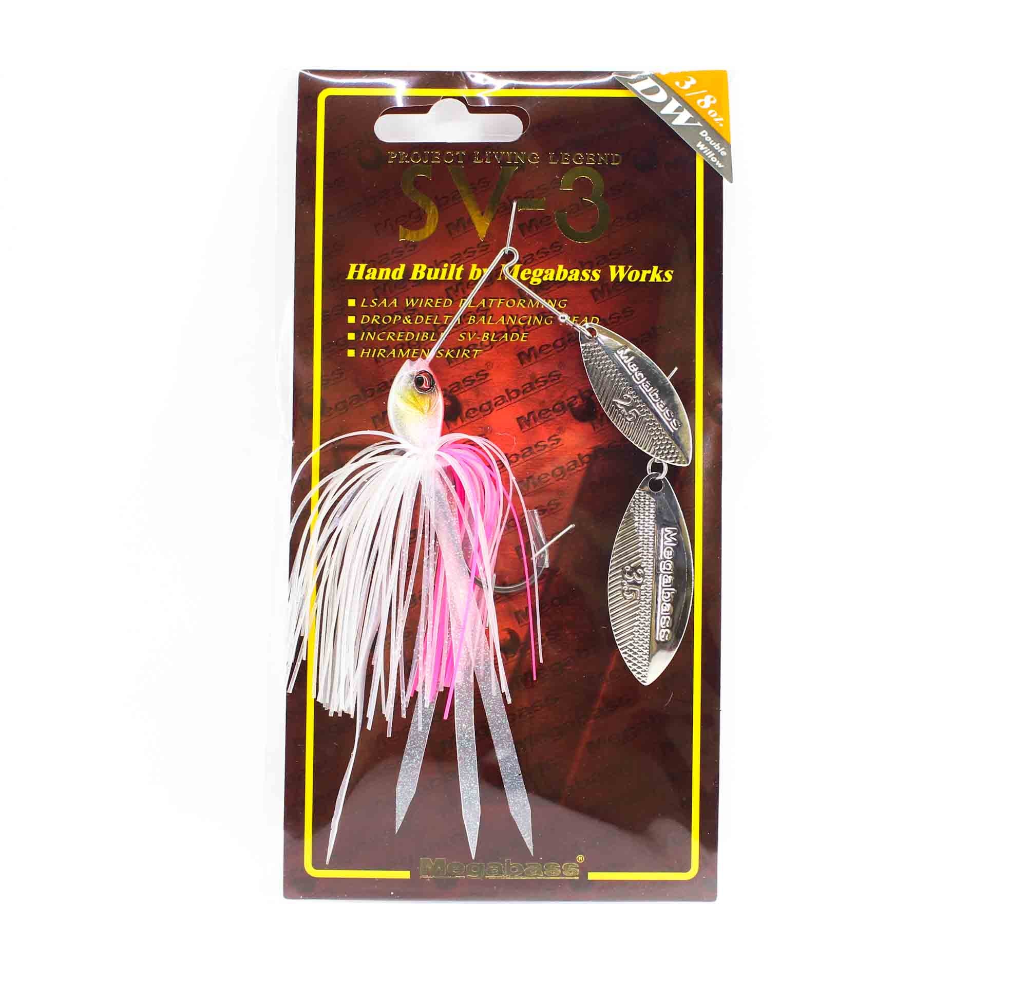 Megabass Spinner Bait SV 3 3/8 oz DW Cotton Candy (3424)