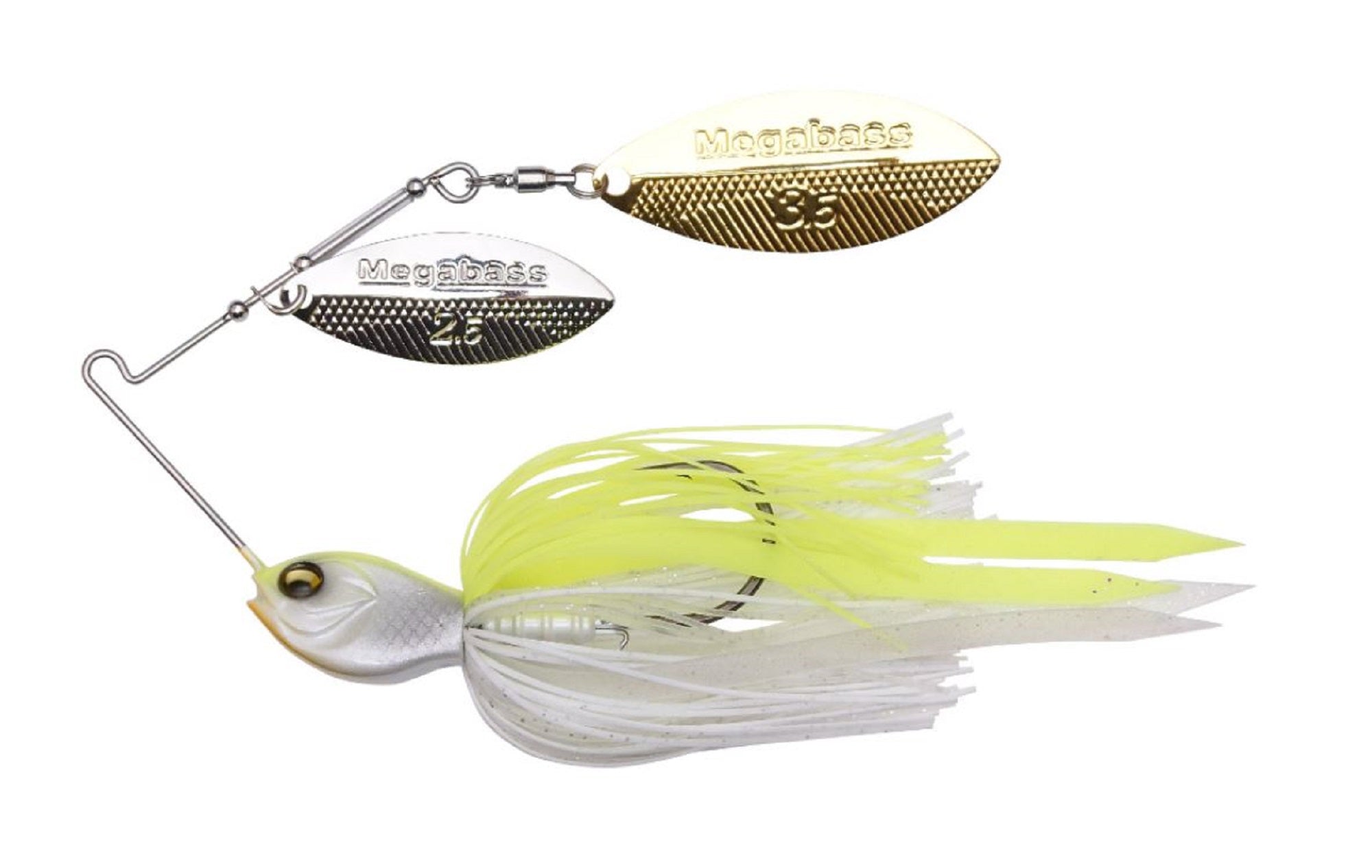 Megabass Spinner Bait SV 3 3/8 oz White Chart (3455)