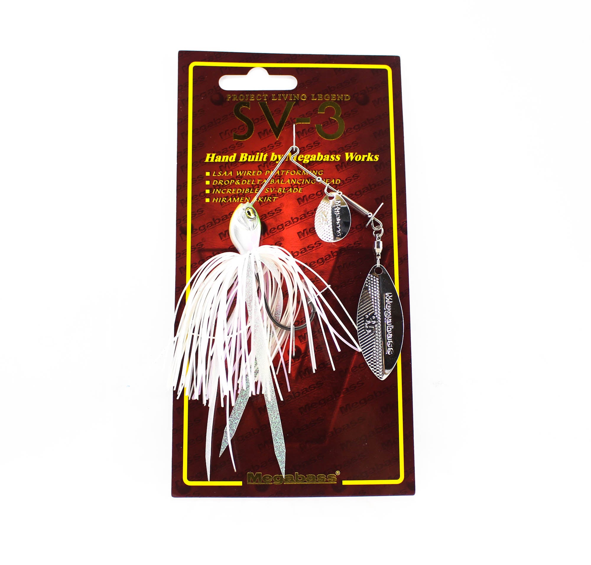 Megabass Spinner Bait SV 3 1/2 oz SR Pearl Shad (3547)
