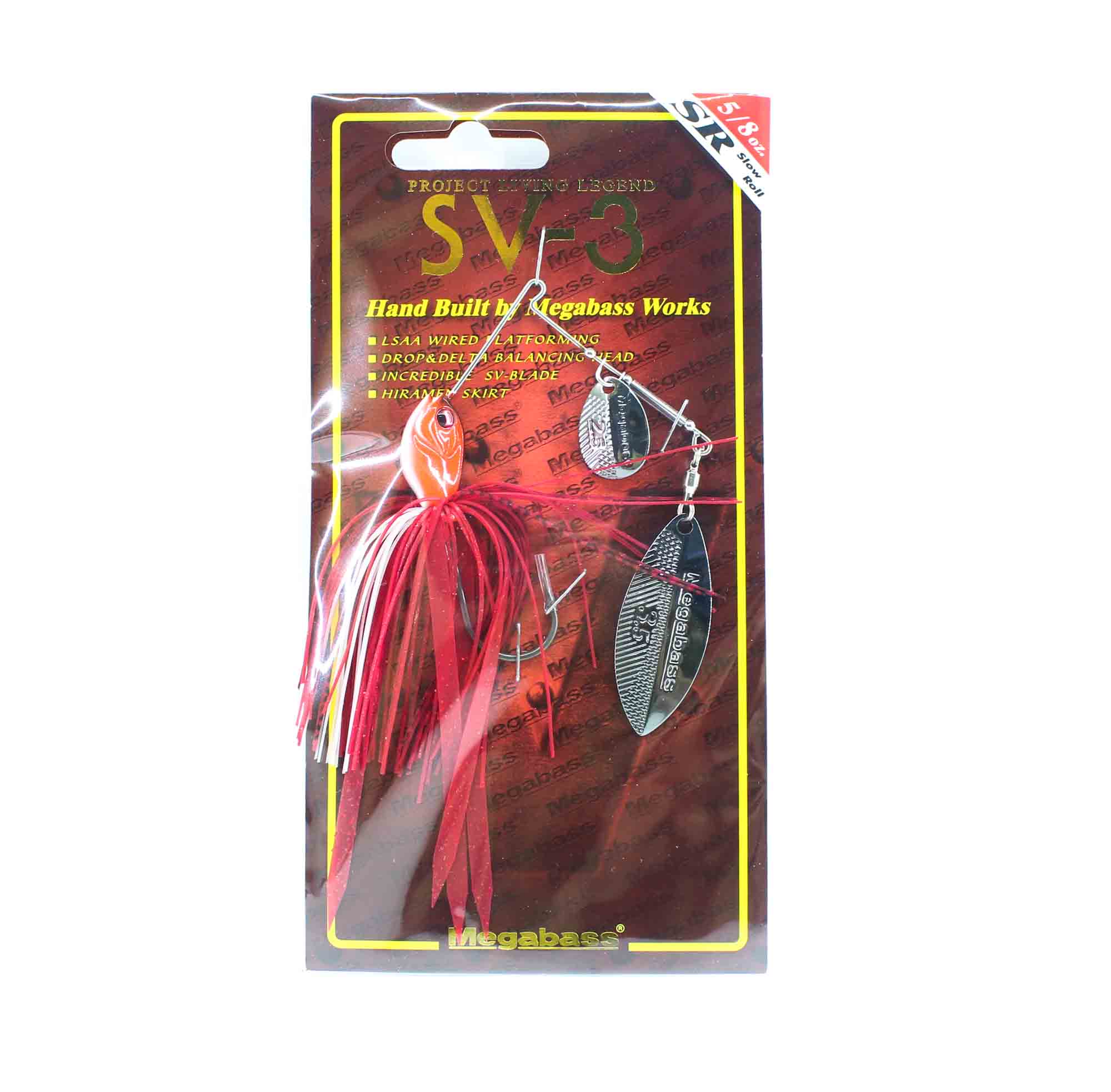 Megabass Spinner Bait SV 3 5/8 oz SR Fire Red (3769)