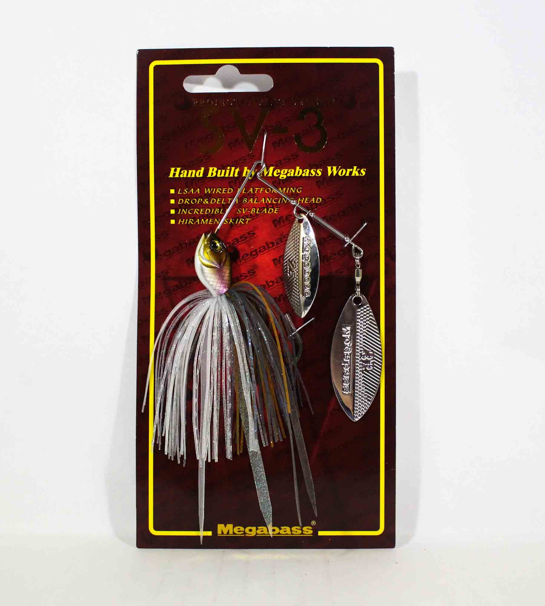 Megabass Spinner Bait SV 3 5/8 oz DW Wakasagi (3813)