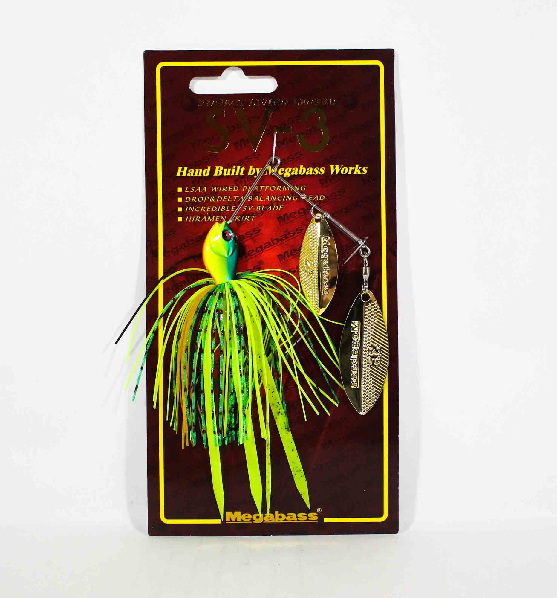 Megabass Spinner Bait SV 3 5/8 oz DW Hot Tiger (3875)