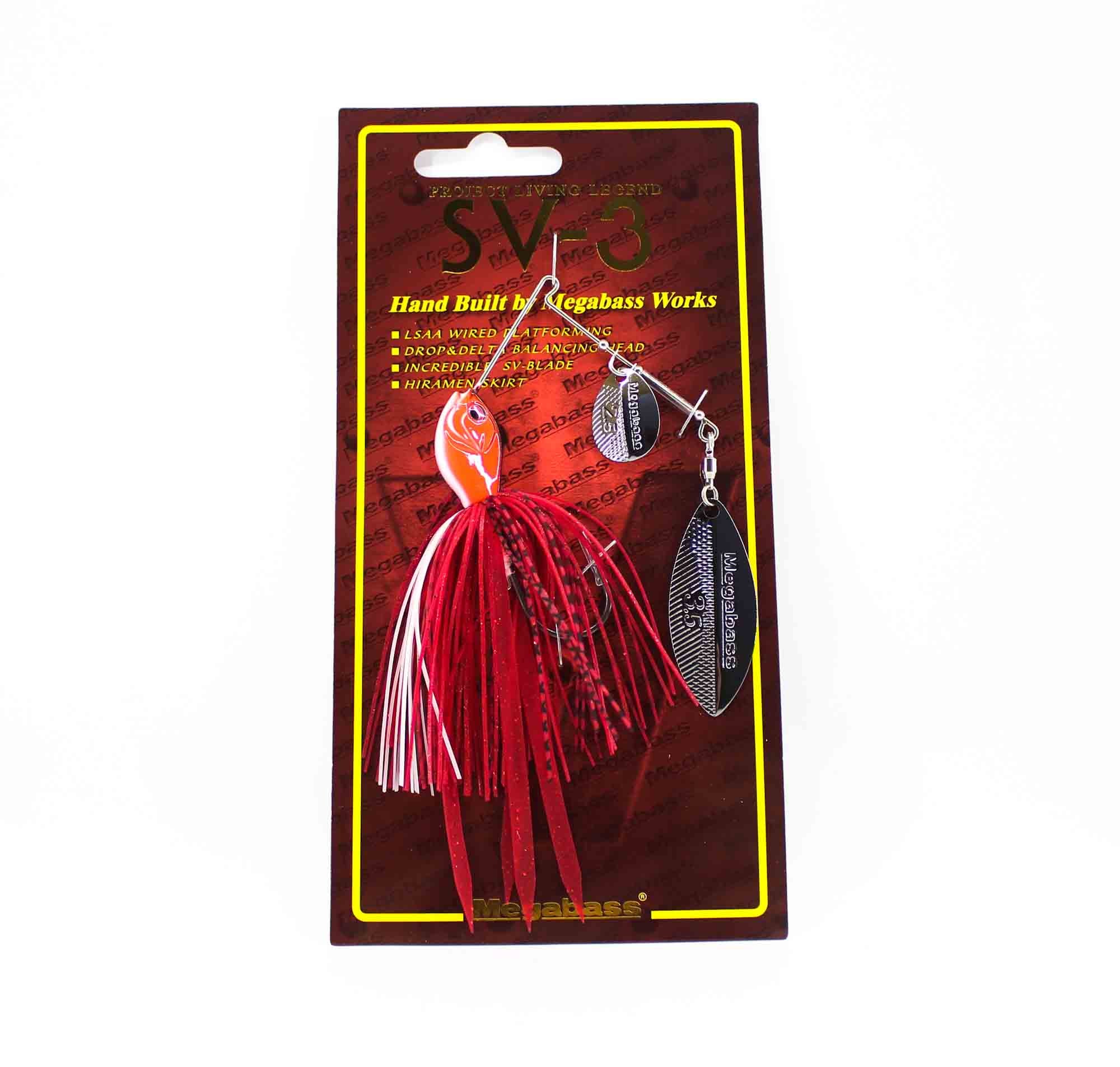 Megabass Spinner Bait SV 3 3/4 oz SR Fire Red (3967)