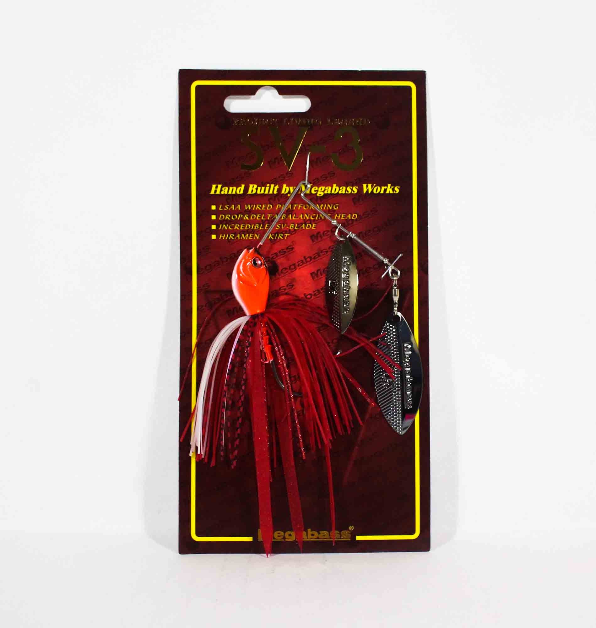 Megabass Spinner Bait SV 3 3/4 oz DW Fire red (4063)