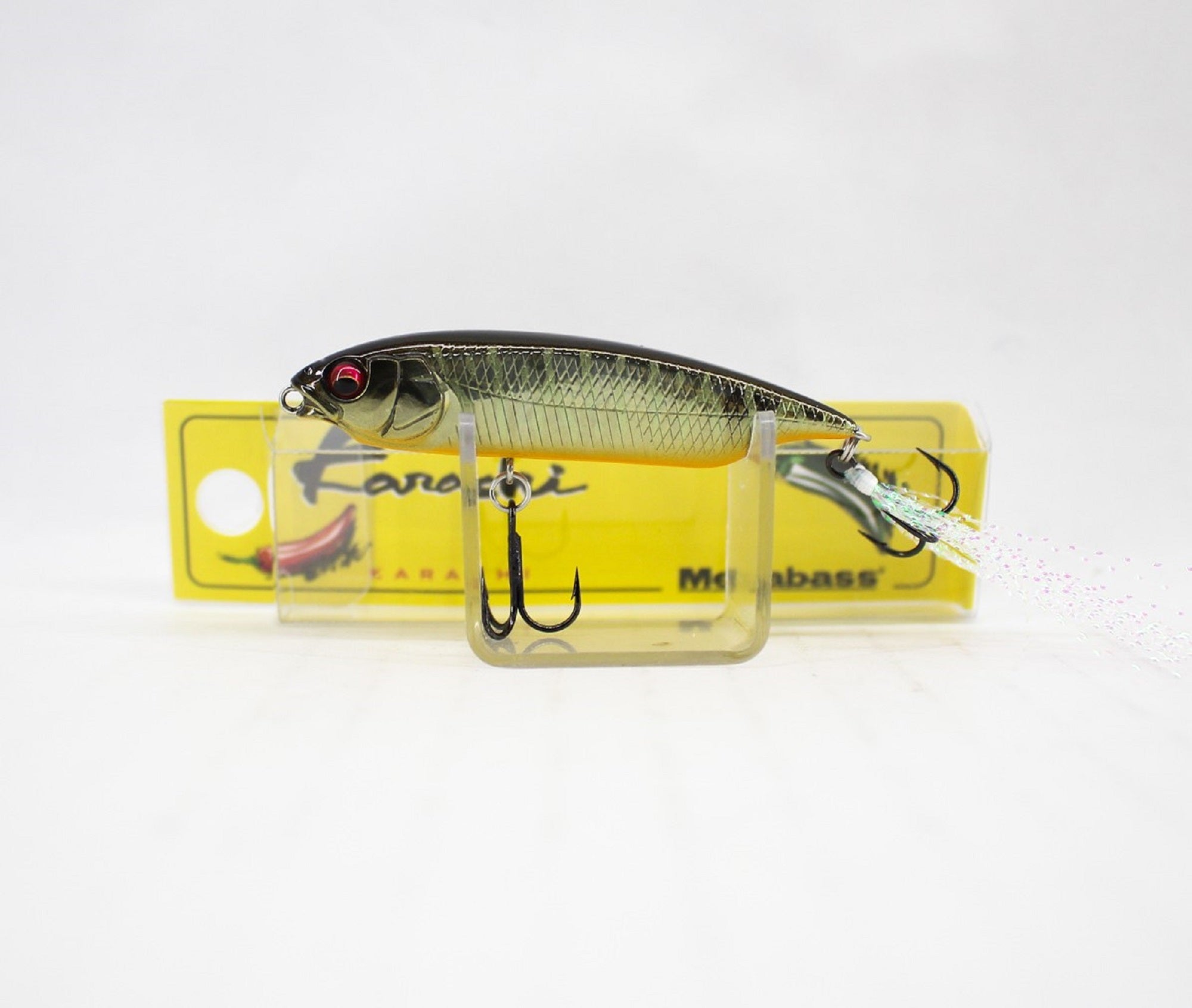 Megabass Karashi Lipless 59 mm 3/16 oz Sinking Lure MG Tora Kinkuro (6579)