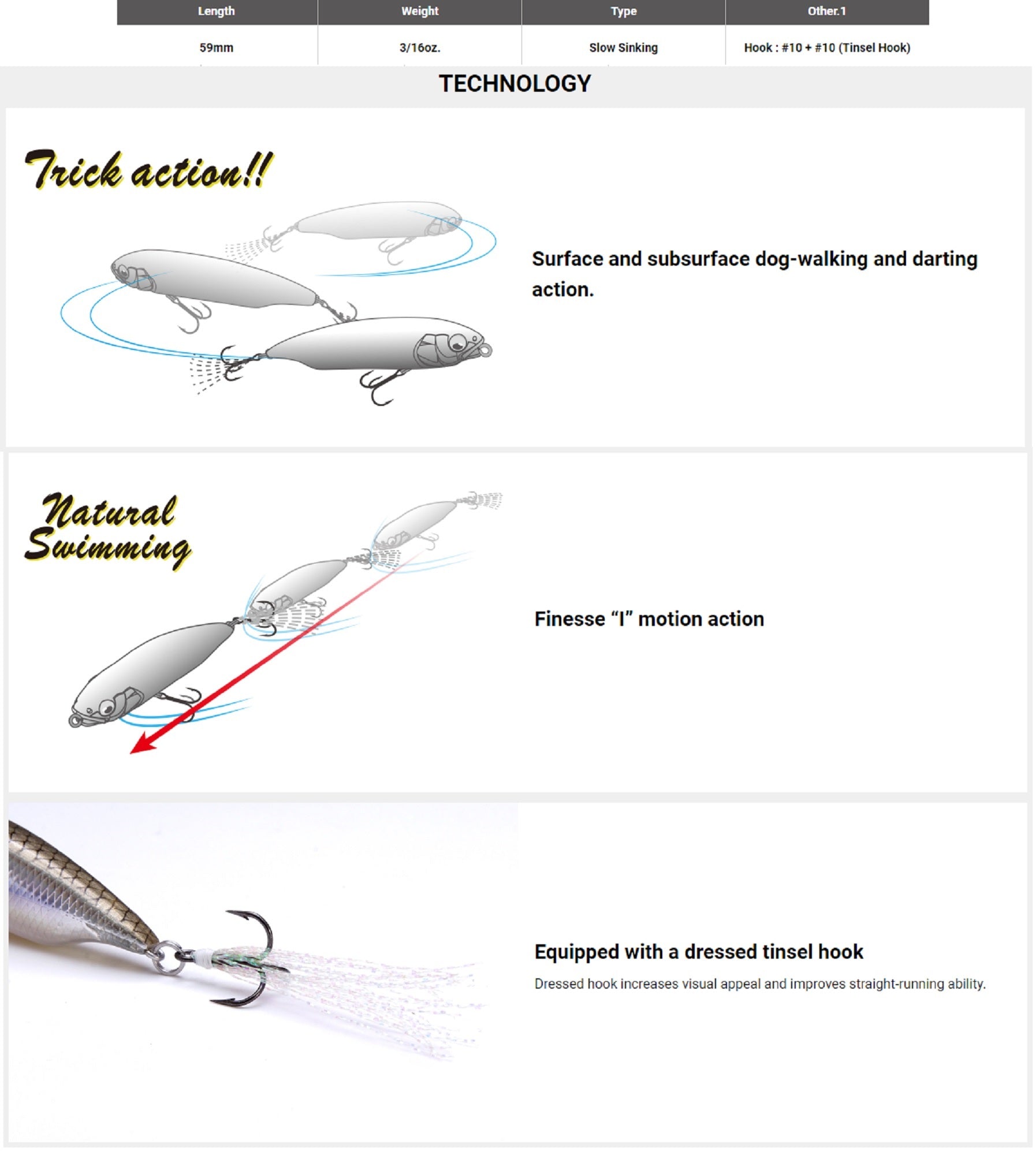 Megabass Karashi Lipless 59 mm 3/16 oz Sinking Lure Lime Chart (6647)