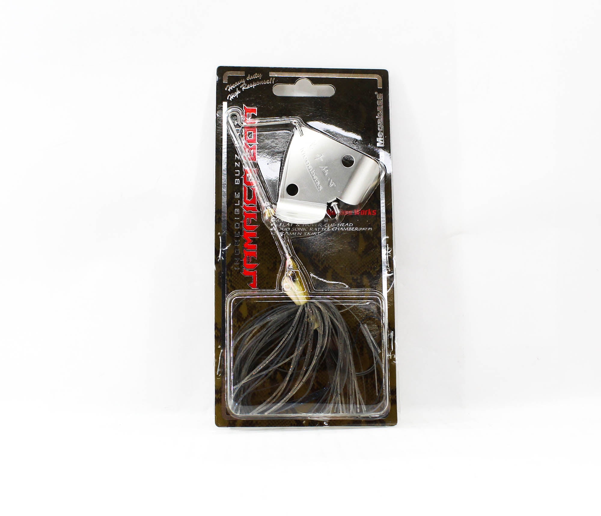 Megabass Jamaica Boa 1/2 oz Buzzbait Sinking Lure Ghost Smoke (6777)