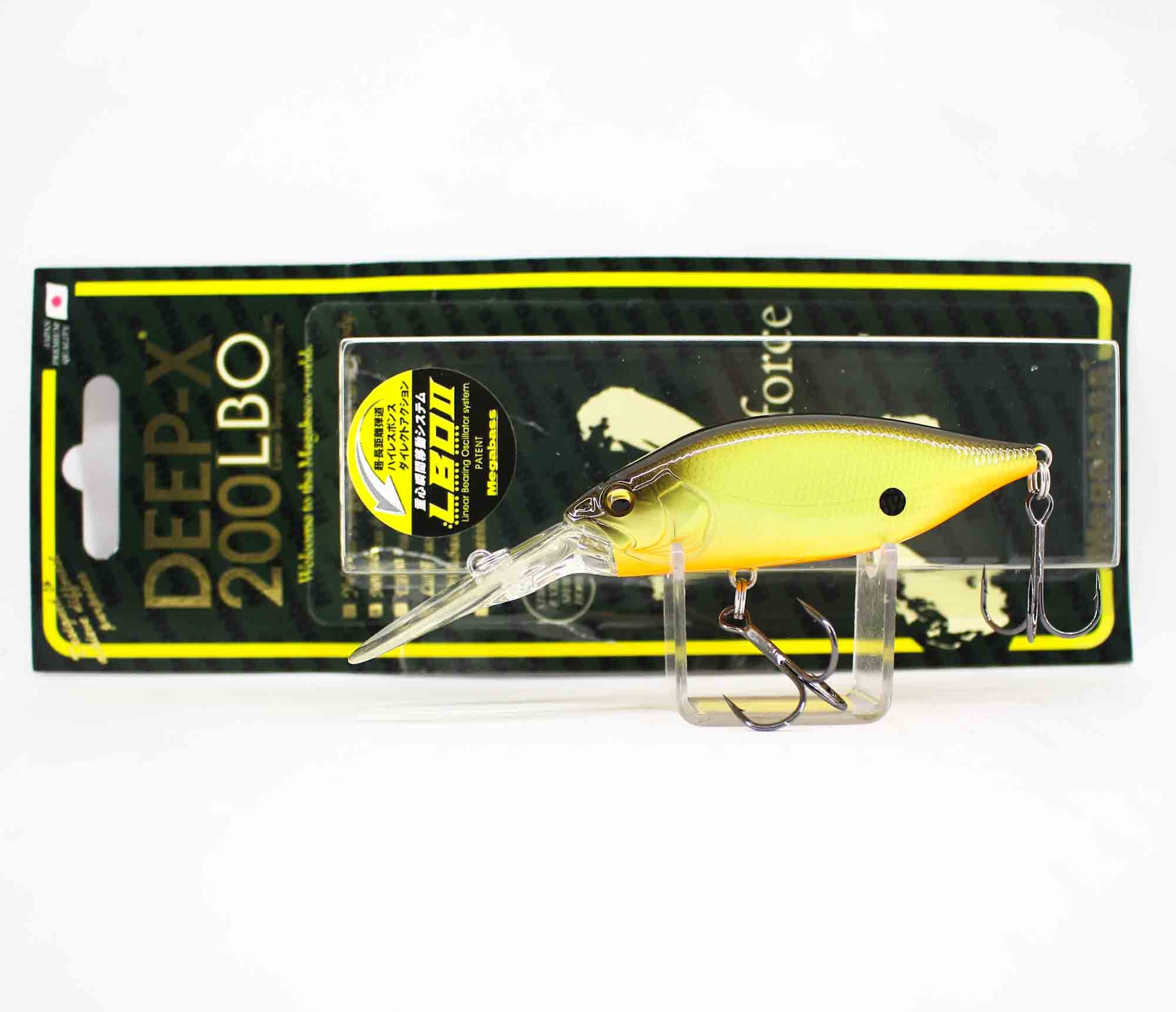 Megabass Deep X 200 LBO 70 mm 1/2 oz Floating Lure Strike Chart OB (6883)