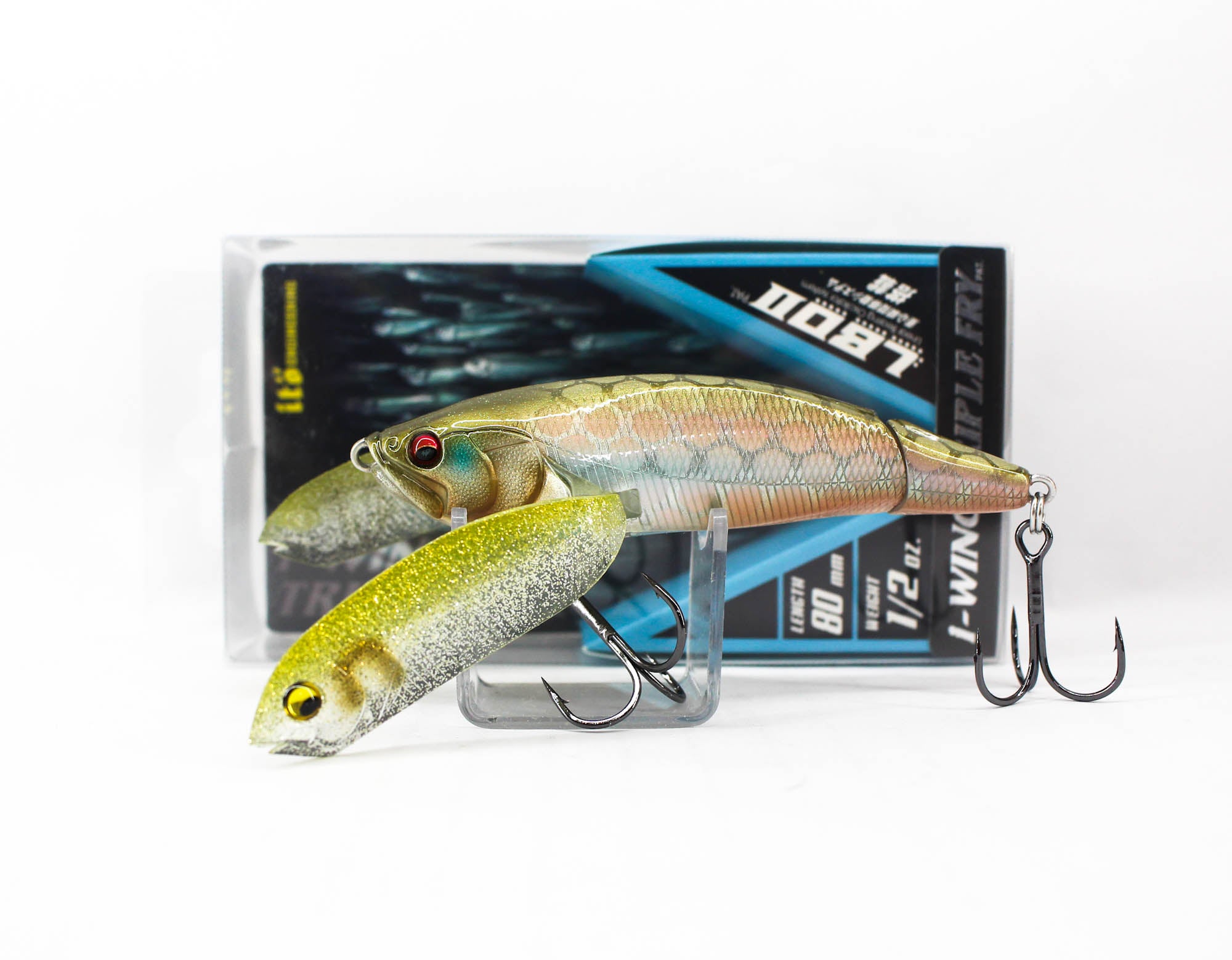 Megabass I-Wing Triple Fry 80 mm 1/2 oz Floating Lure Arowana (7637)