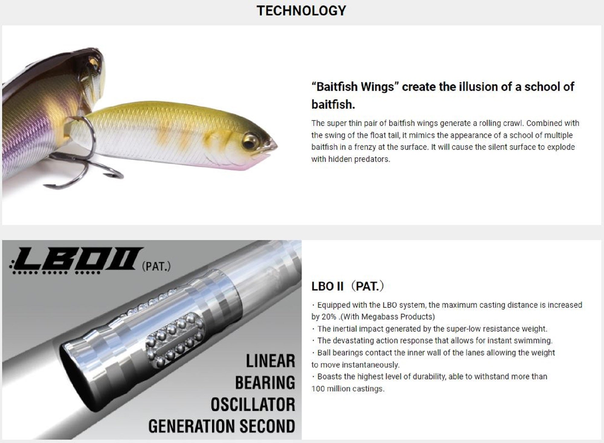 Megabass I-Wing Triple Fry 80 mm 1/2 oz Floating Lure Pagani Raigyo (7644)