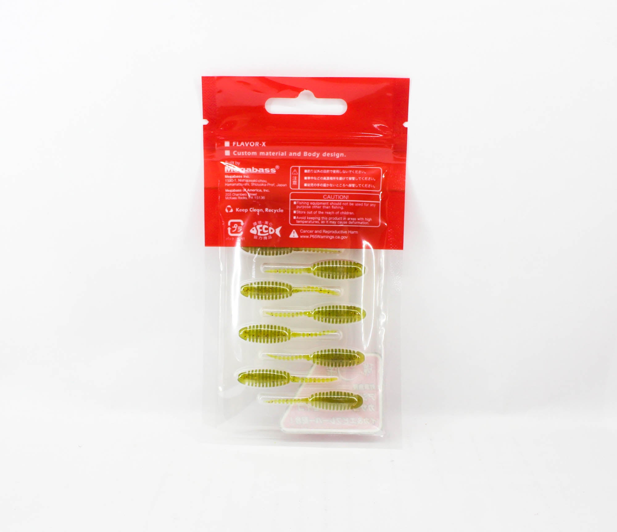 Megabass Soft Lure Dr Choro 1.5 Inch Gripan Red Gold (9617)