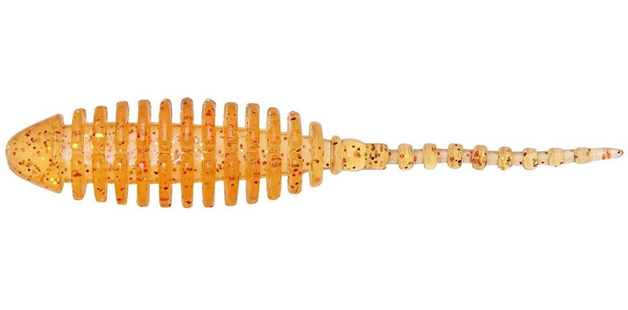 Megabass Soft Lure Dr Choro 2 Inch Clear Orange Red Gold (9730)