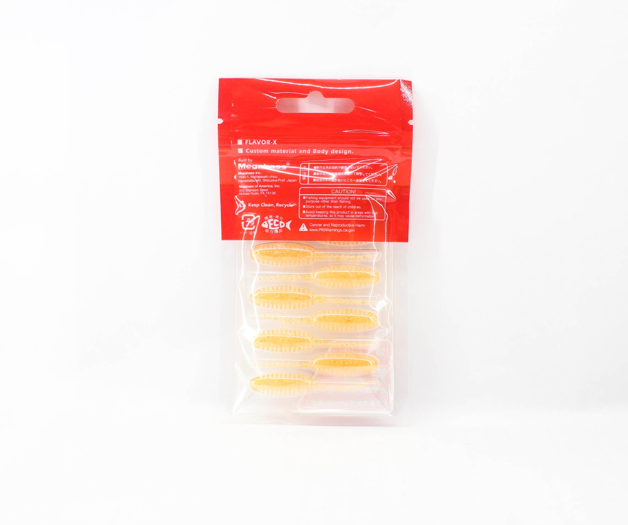 Megabass Soft Lure Dr Choro 2 Inch Mat Orange Gold F (9747)