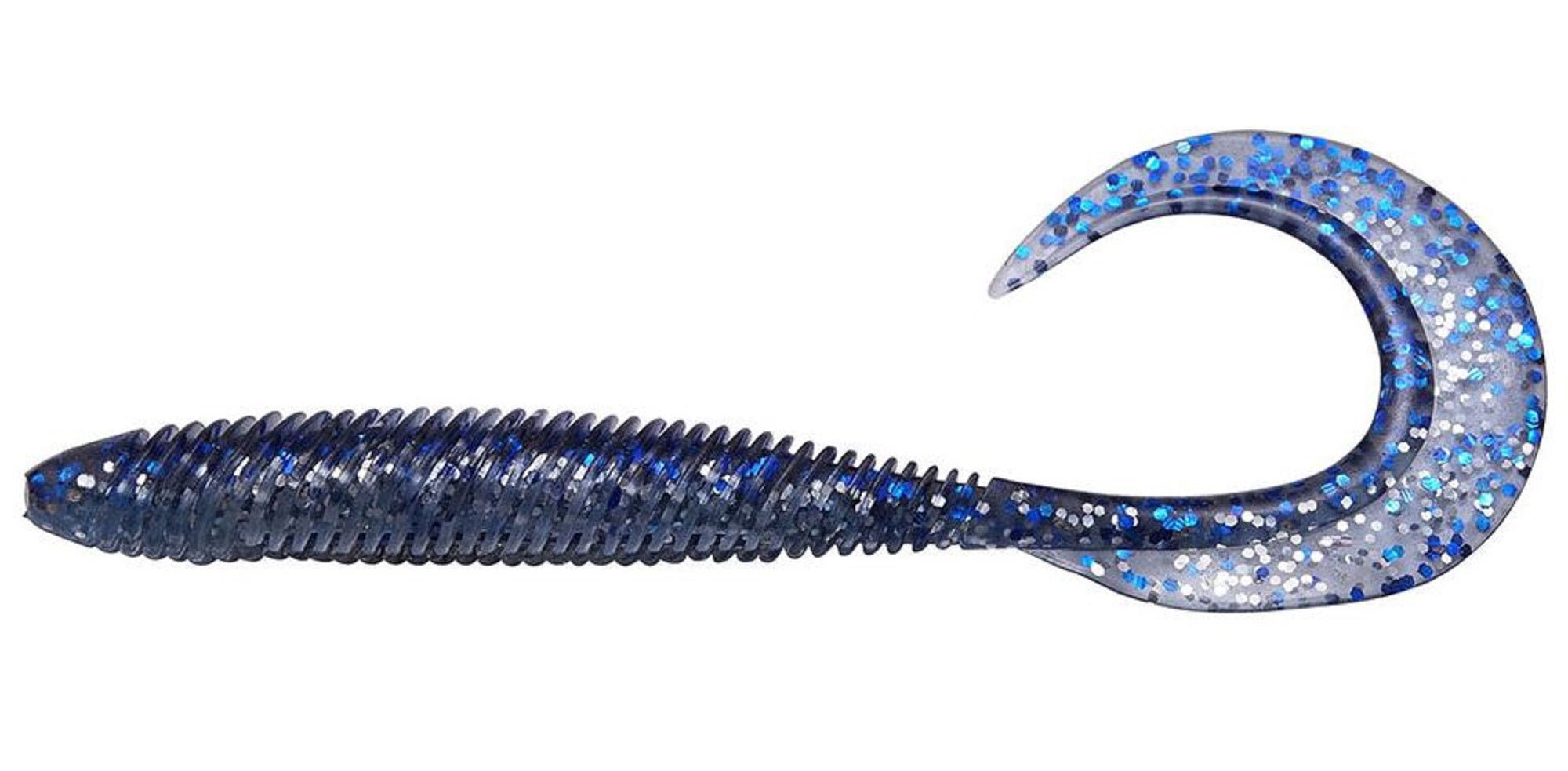 Megabass Soft Lure Kemuri Curly 2.5 Inches Iwashi (0163)