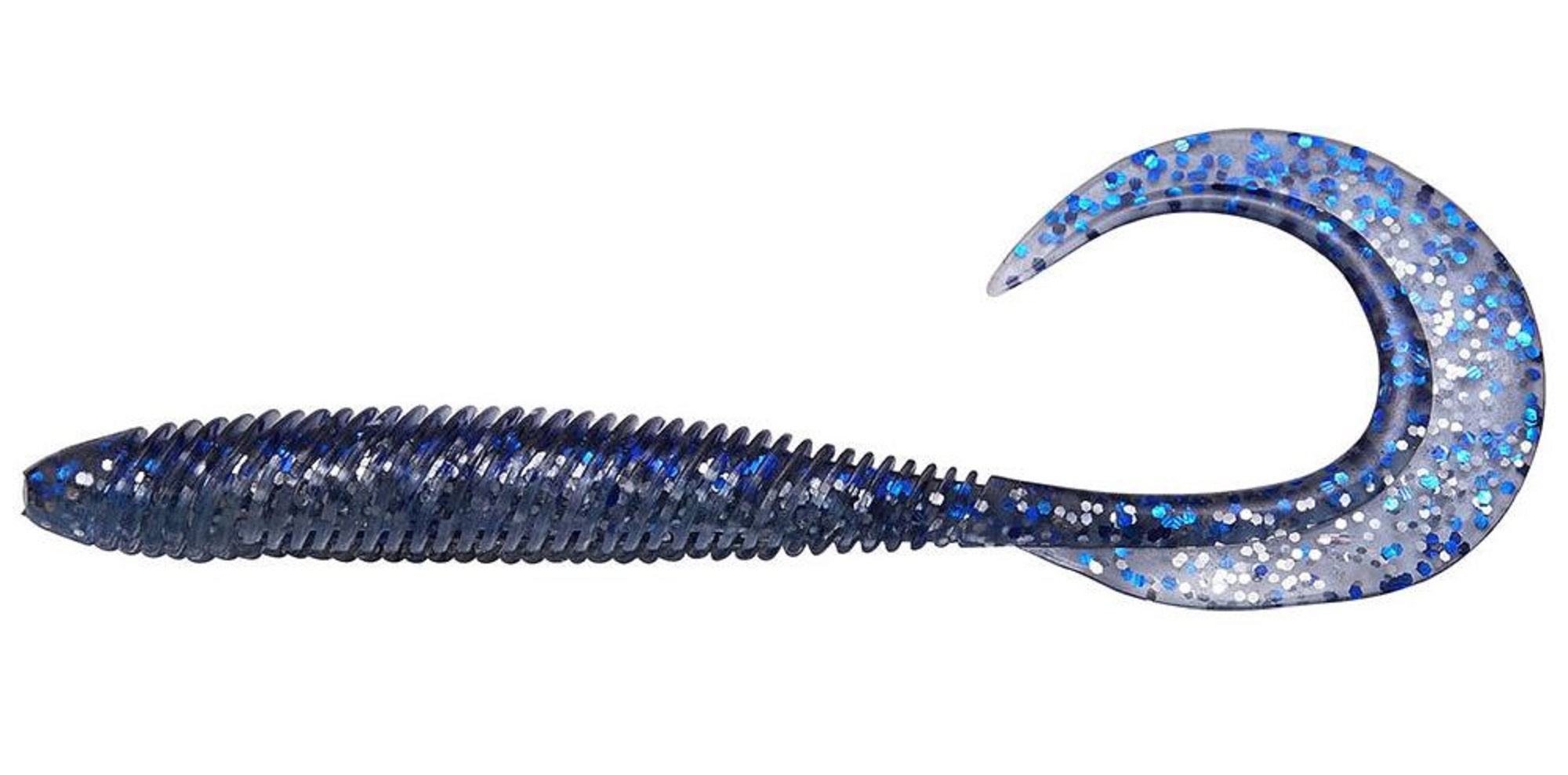 Megabass Soft Lure Kemuri Curly 3.5 Inches Iwashi (0309)