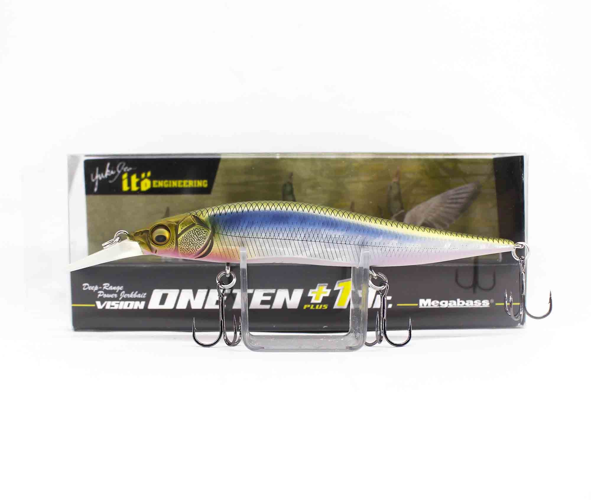 Megabass Vision 110 +1 Jr Suspend Lure Frosted Wakasagi (2518)