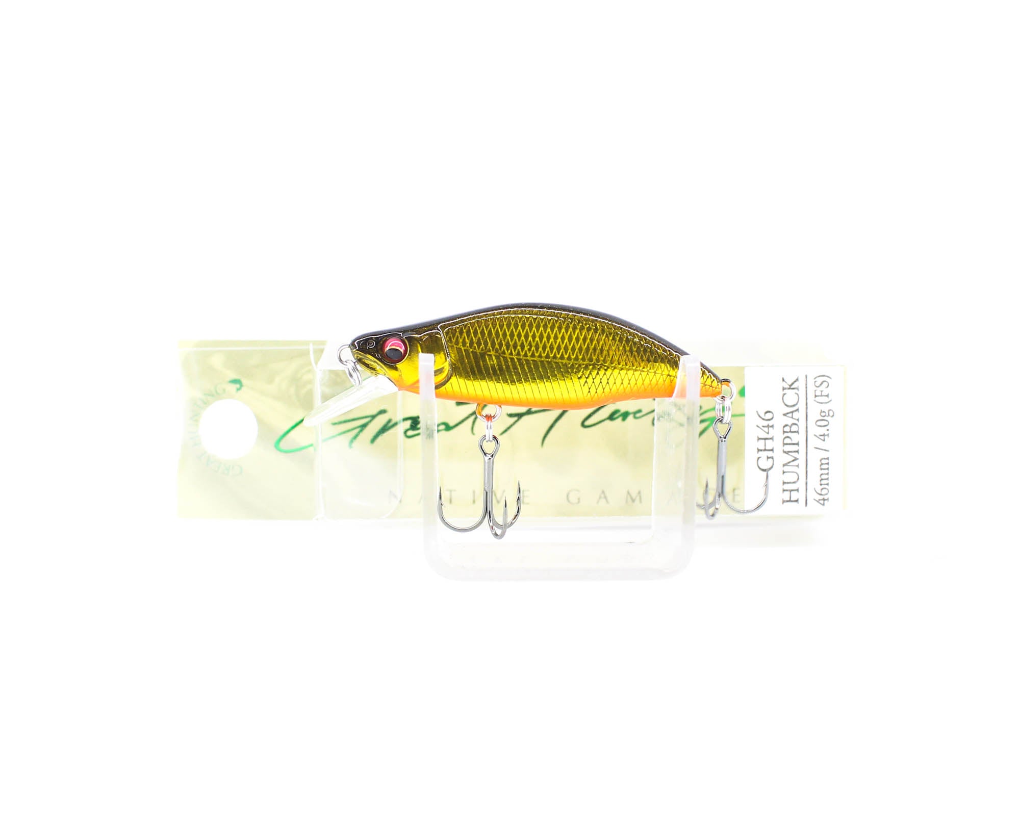 Megabass GH 46 Humpback FS Sinking Lure M Kinkuro (4192)