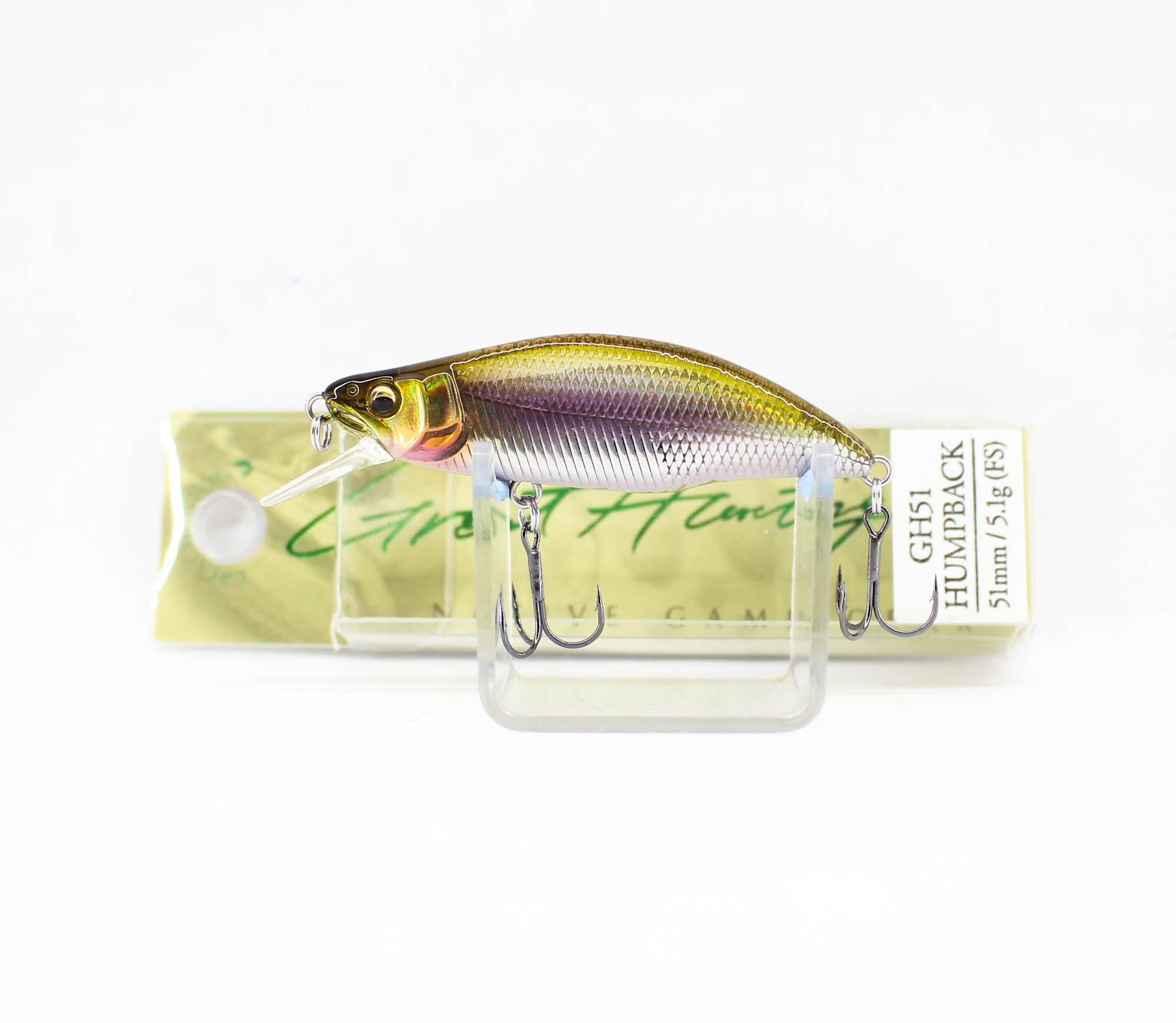 Megabass GH 51 Humpback FS Sinking Lure LZ Highland Wakasagi 2 (4413)