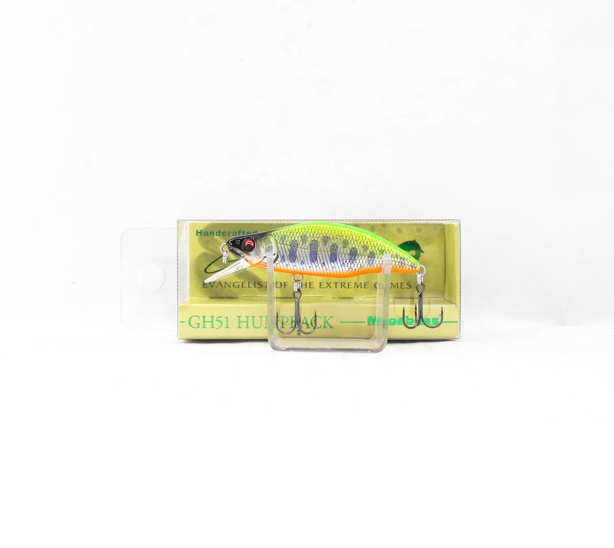 Megabass GH 51 Humpback FS Sinking Lure LZ Lime Back OB (4420)
