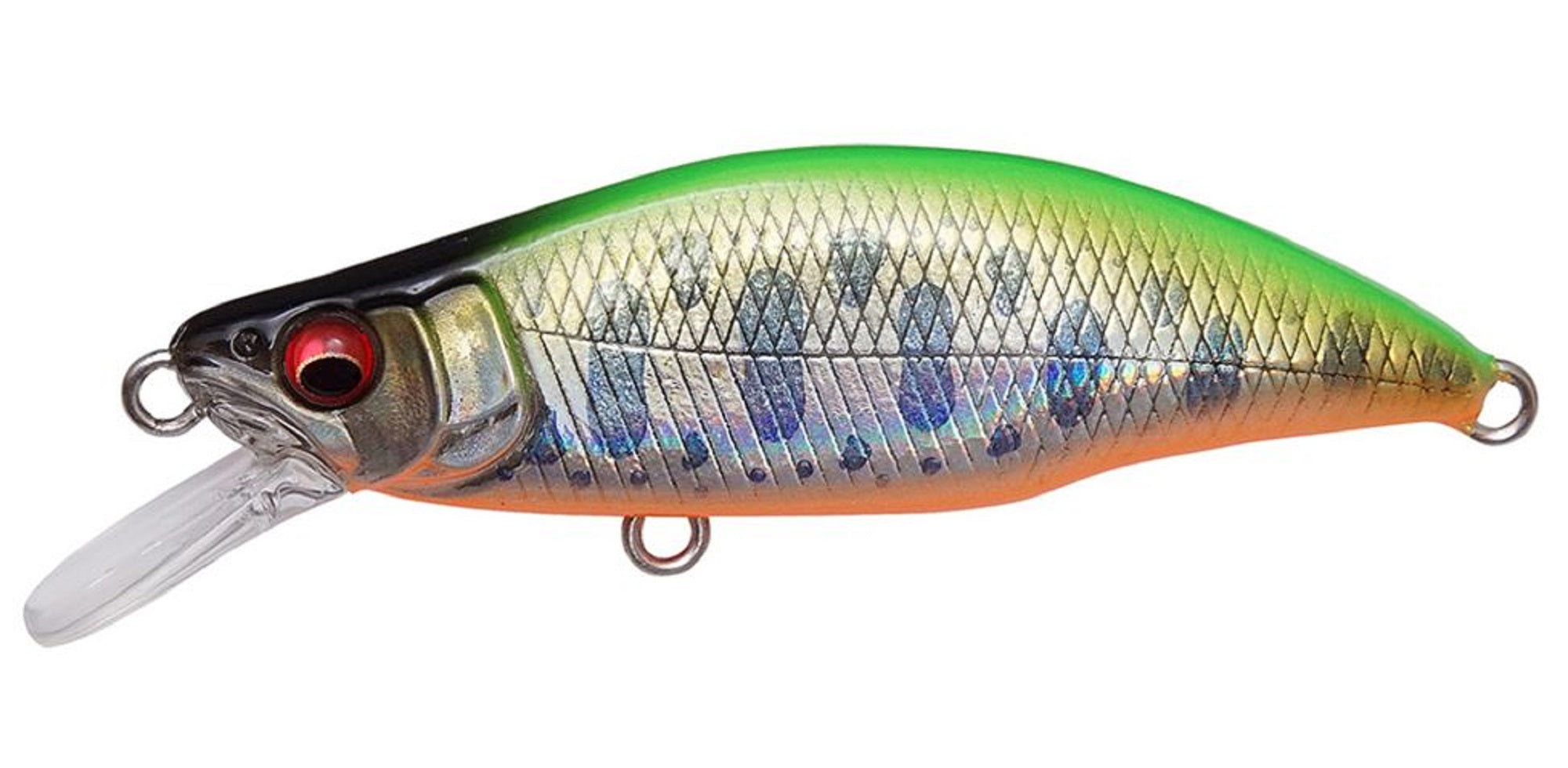 Megabass GH 51 Humpback FS Sinking Lure LZ Lime Back OB (4420)