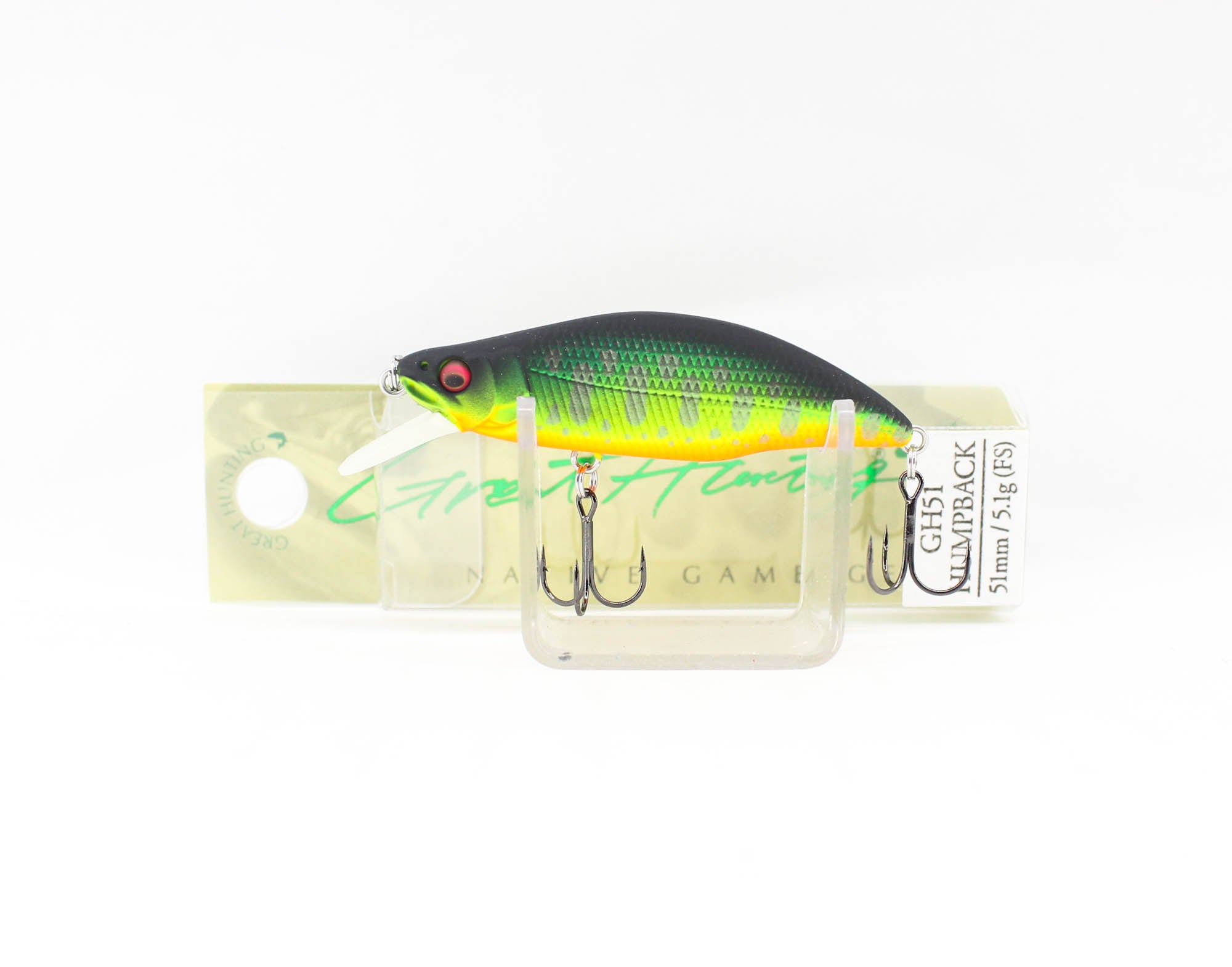 Megabass GH 51 Humpback FS Sinking Lure Parmark Mat Tiger (4451)