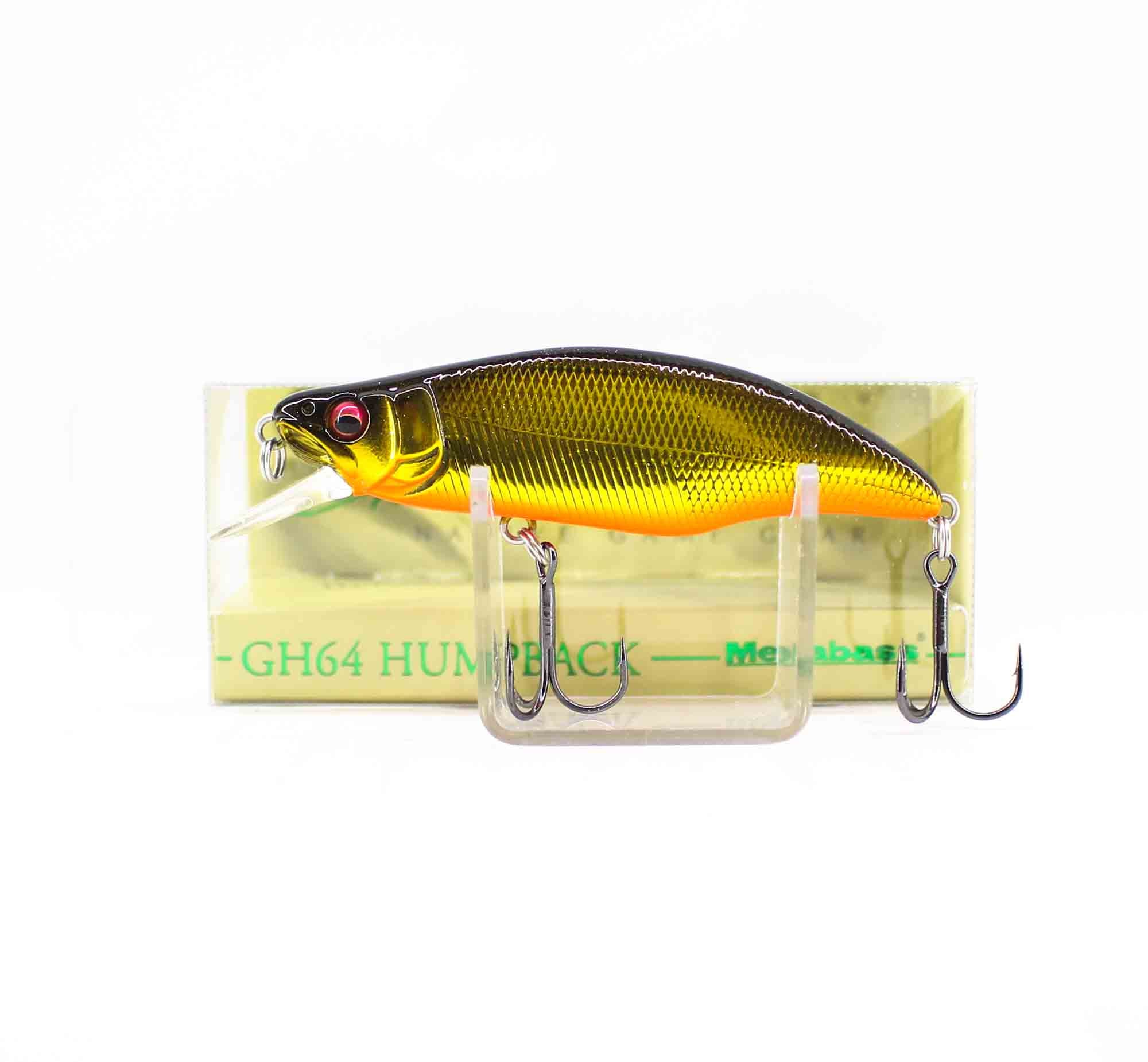 Megabass GH 64 Humpback FS Sinking Lure M Kinkuro (4550)