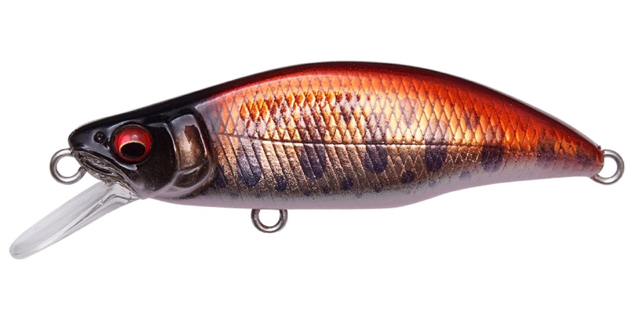 Megabass GH 64 Humpback FS Sinking Lure M Red Stream 2 (4574)