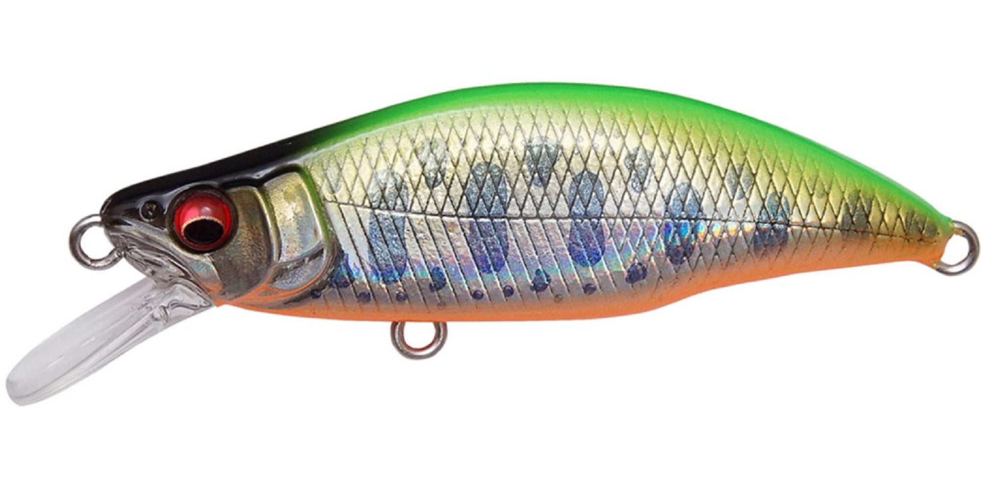 Megabass GH 64 Humpback FS Sinking Lure LZ Lime Back OB (4604)