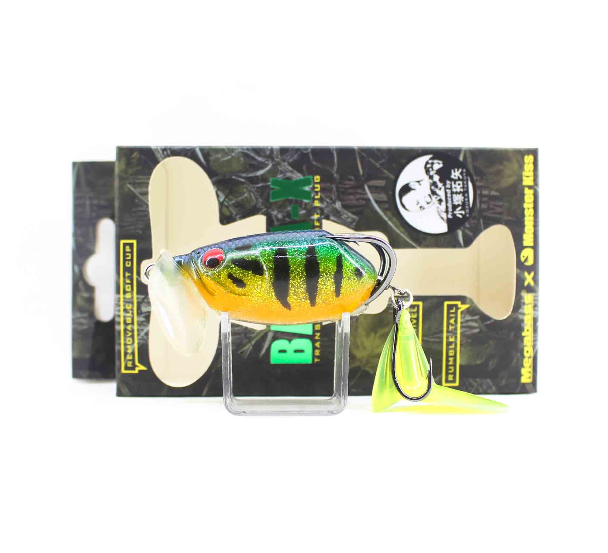 Megabass Batra-X 51 mm 5/8 oz Floating Lure GLX Peacock (6752)