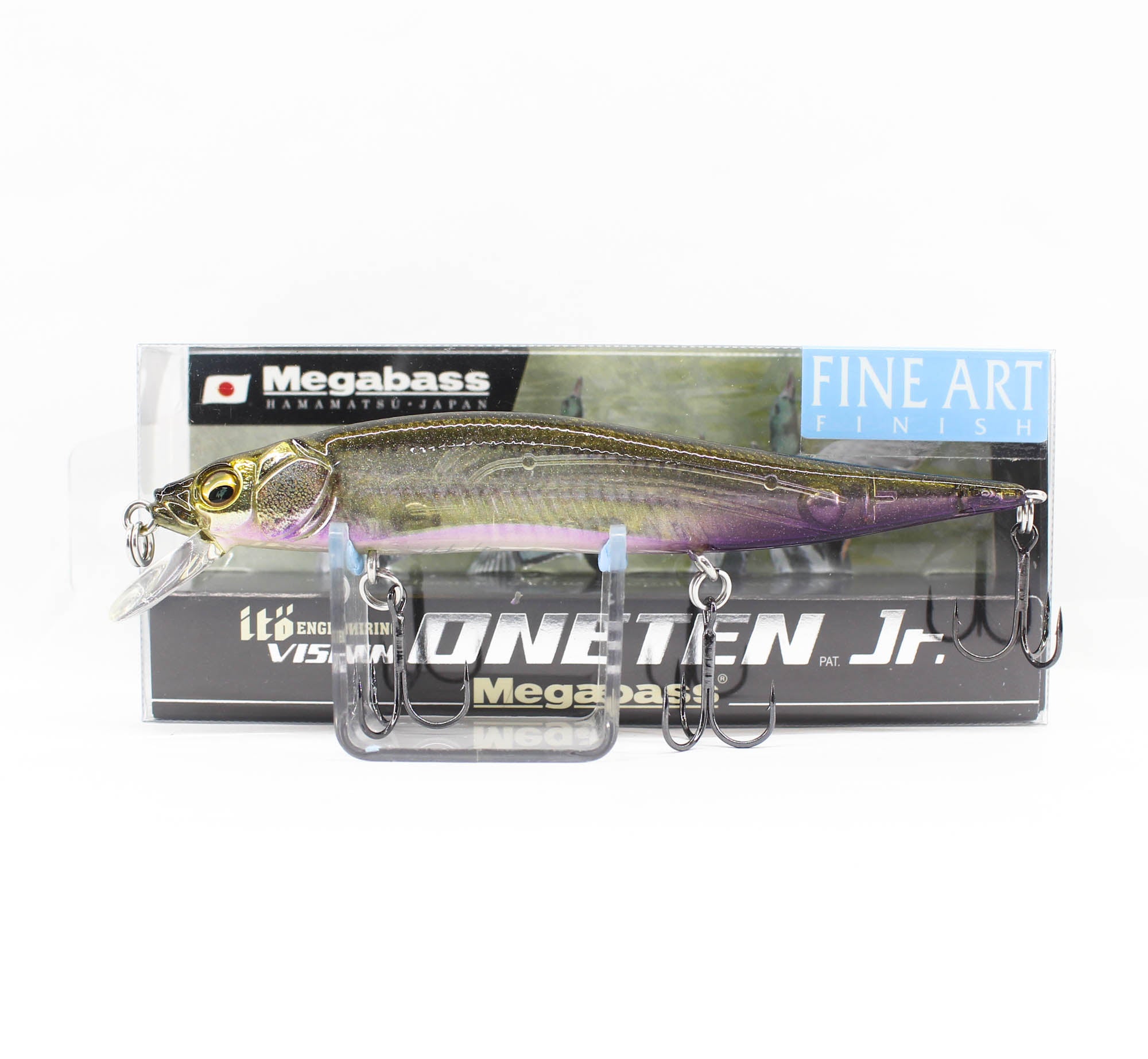 Megabass Vision 110 Oneten Jr Suspend Lure Ghost Wakasagi (8497)