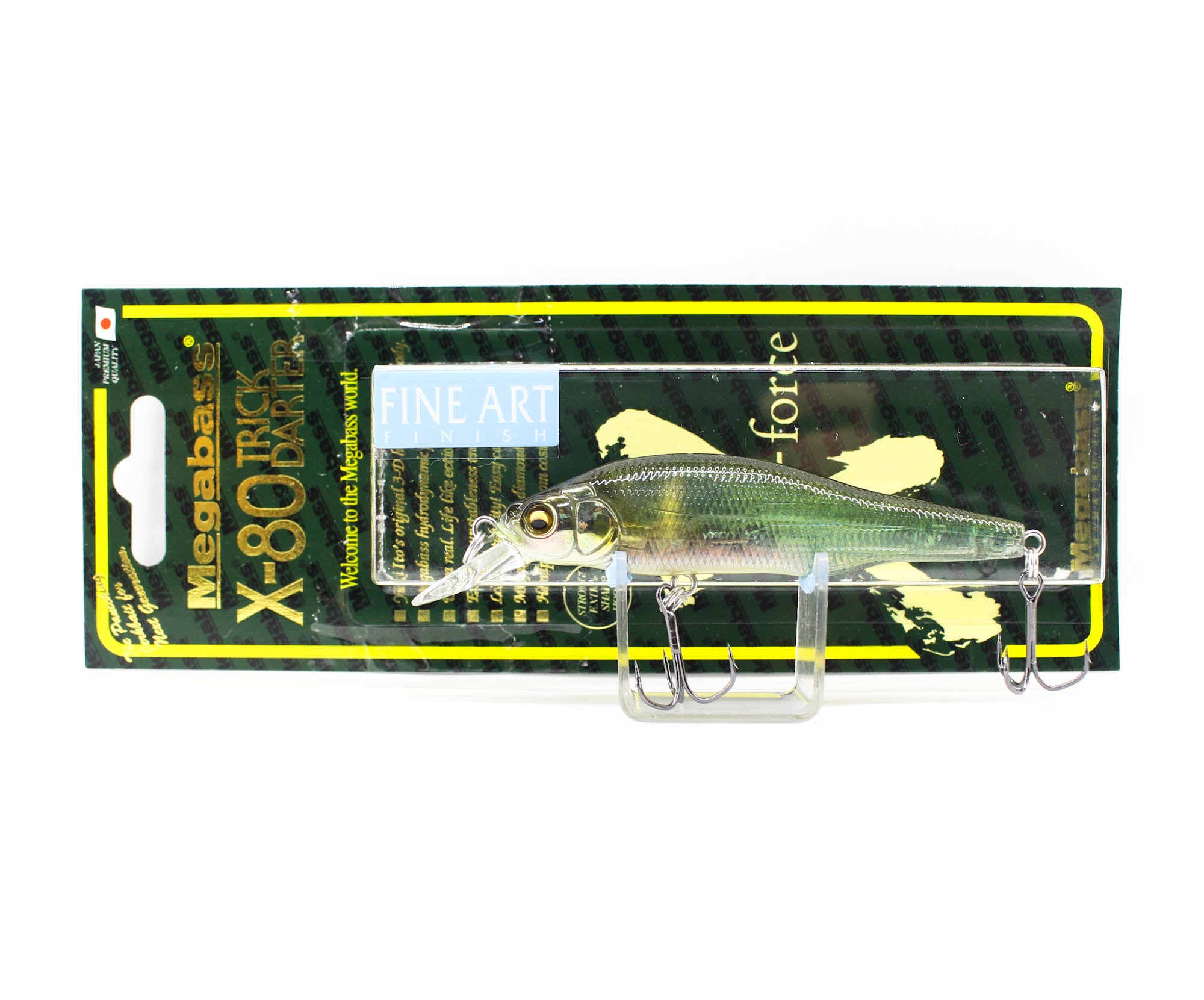 Megabass X-80 Trick Darter Suspend Lure FA Kisyu Ayu (8503)