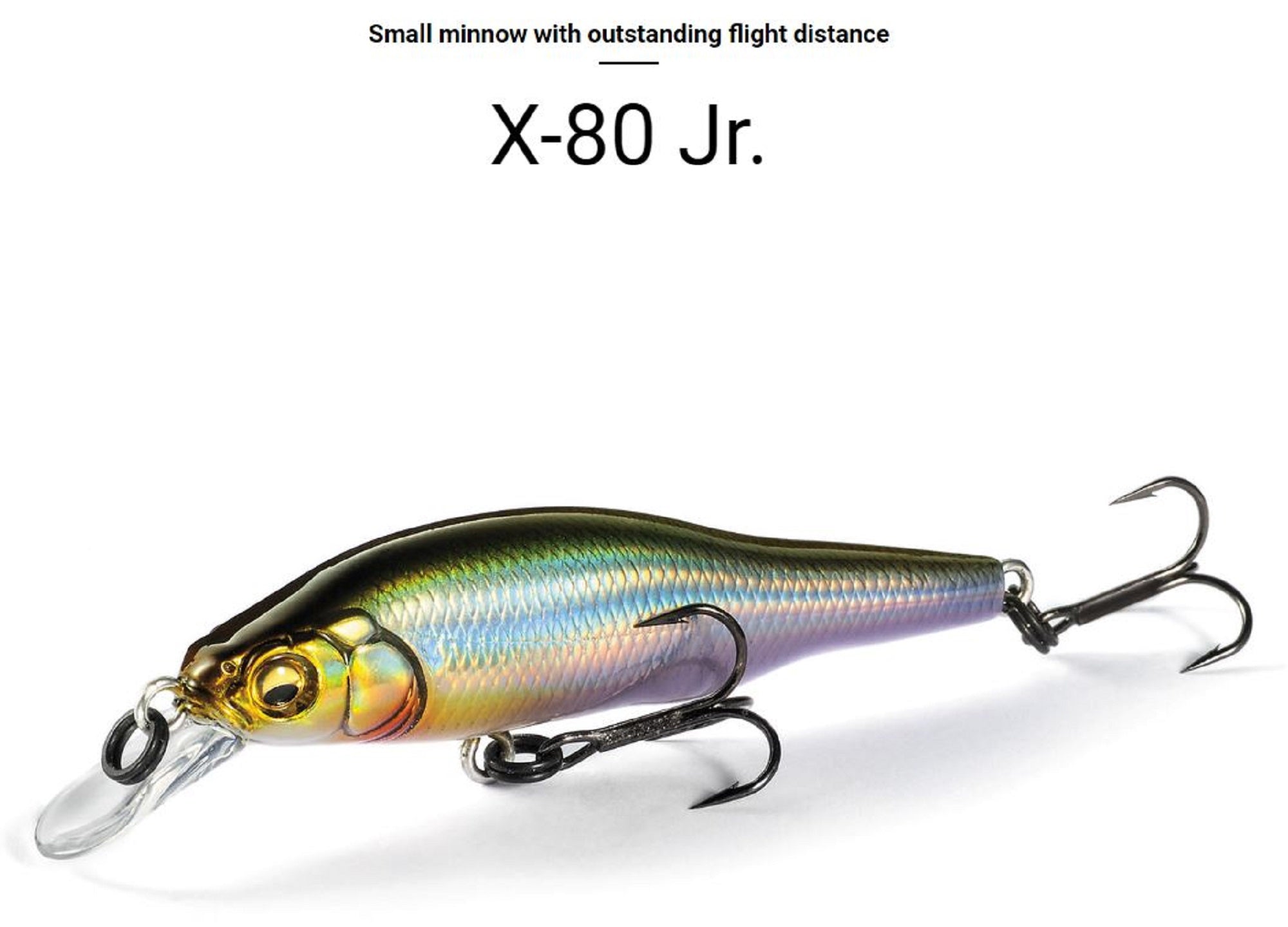 Megabass X-80 JR Suspend Minnow Lure FA Kisyu Ayu (8558)