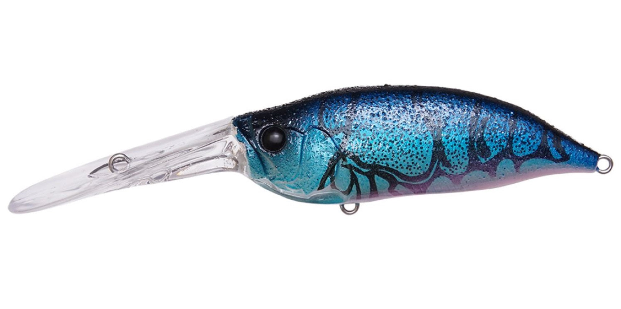 Megabass I X I Shad TX 4m 57 mm 1/4 oz Suspend Lure Blue Craw (0039)