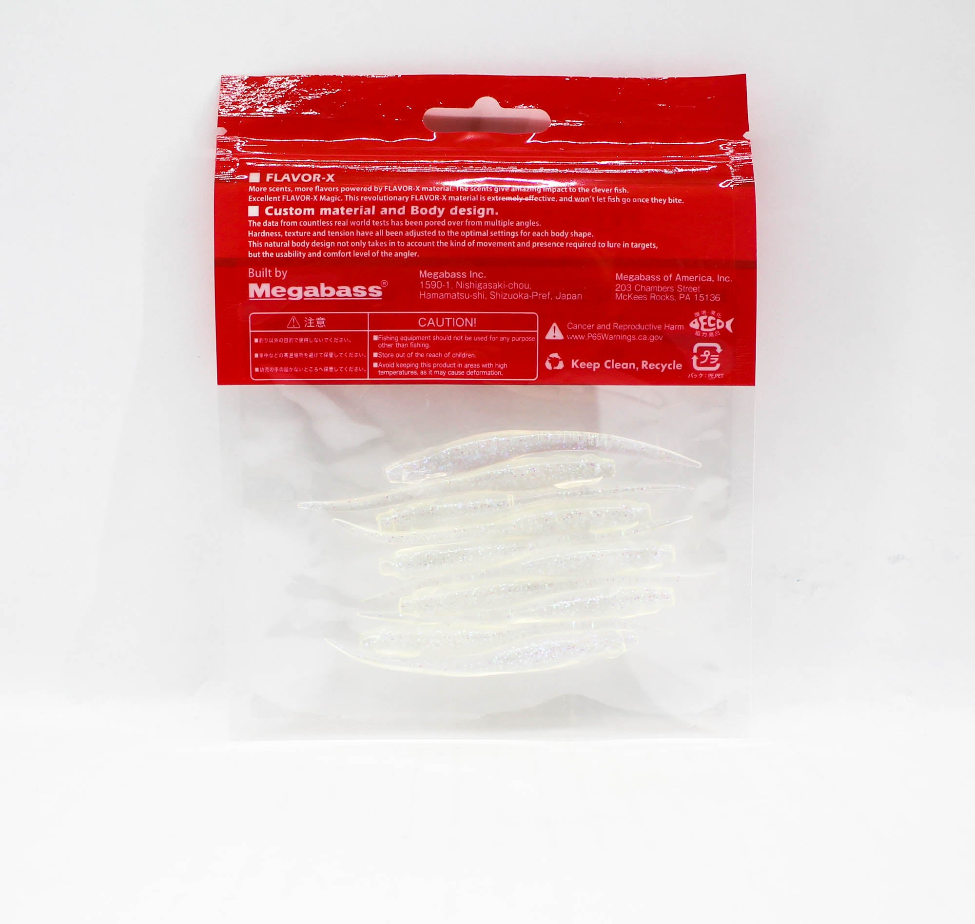 Megabass Soft Lure Hazedong 3 Inches Live Wakasagi (0510)