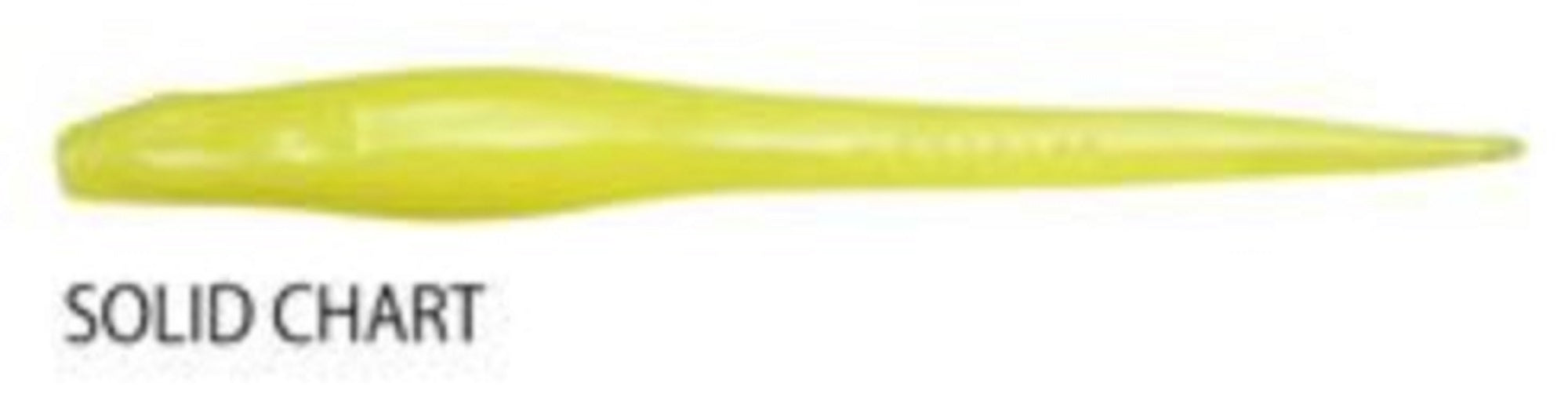 Megabass Soft Lure Hazedong 4 Inches Solid Chart (0695)