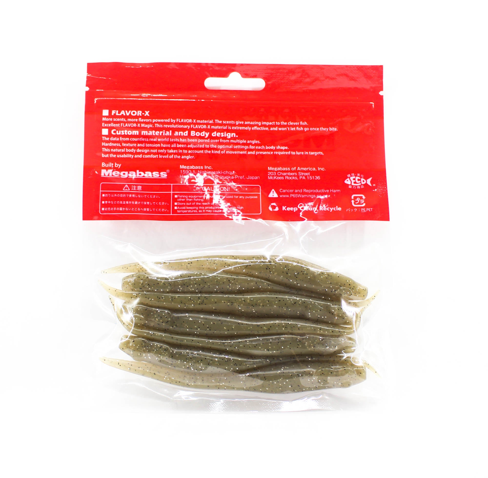 Megabass Soft Lure Hazedong 5 Inches Light Watermelon (0725)