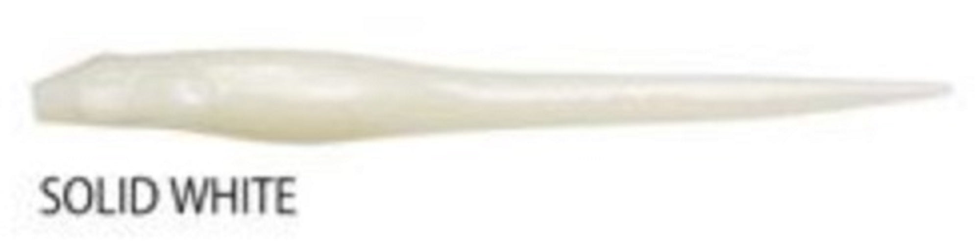 Megabass Soft Lure Hazedong 5 Inches Solid White (0817)