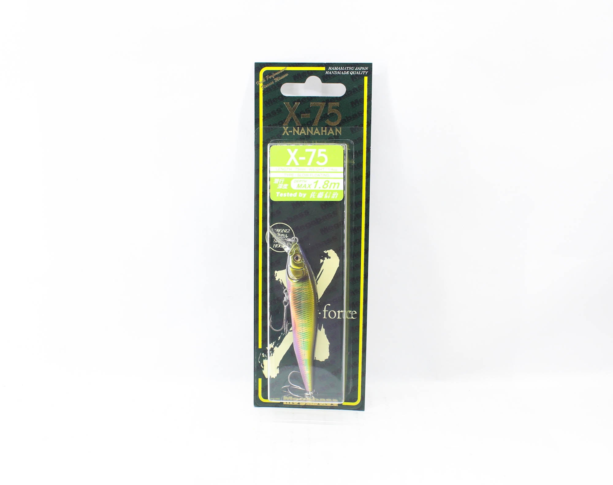 Megabass X-Nanahan 75 mm 1/4 oz Floating Lure Wagin Oikawa (1203)