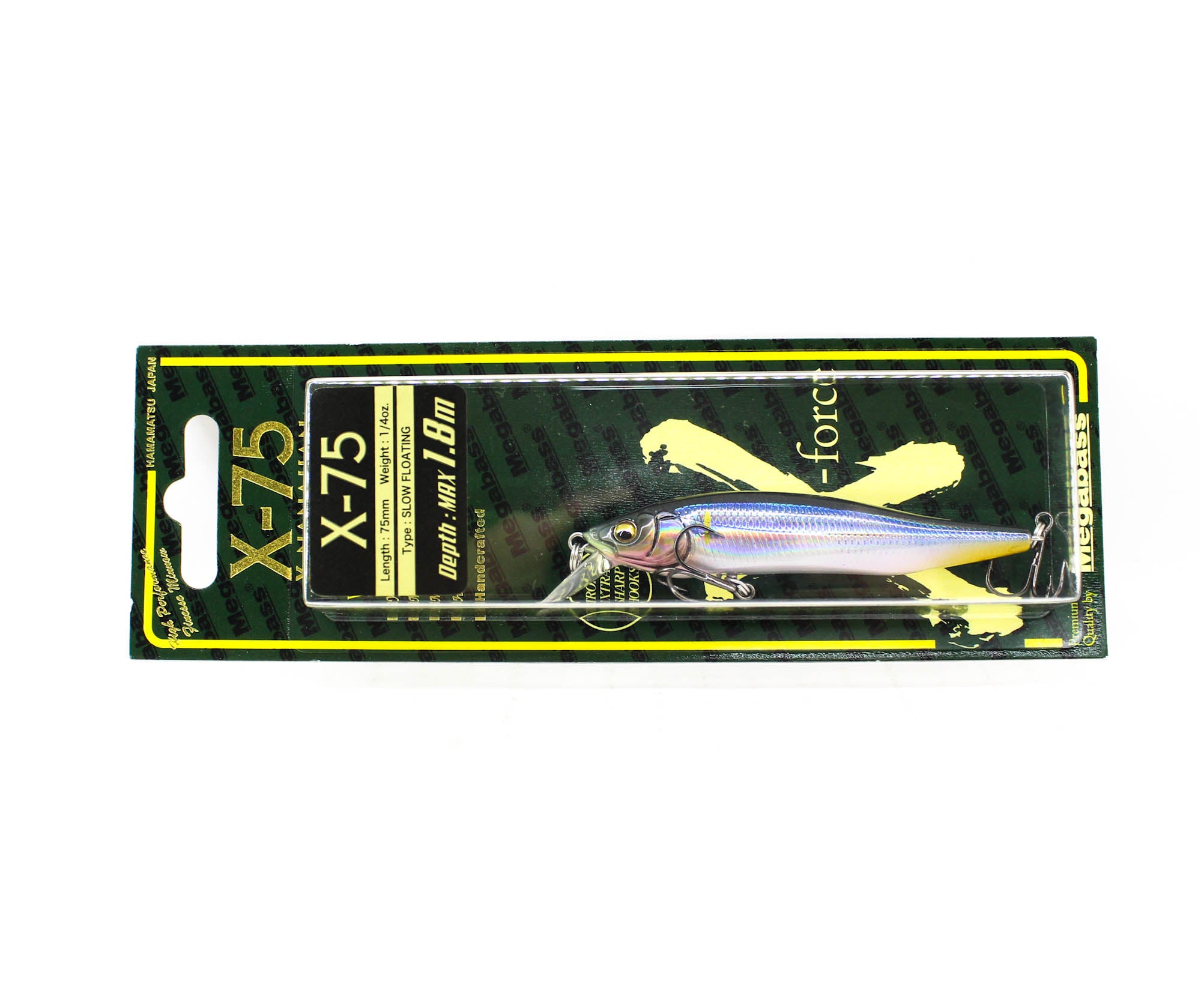 Megabass X-Nanahan 75 mm 1/4 oz Floating Lure Satishin Chiayu (1234)