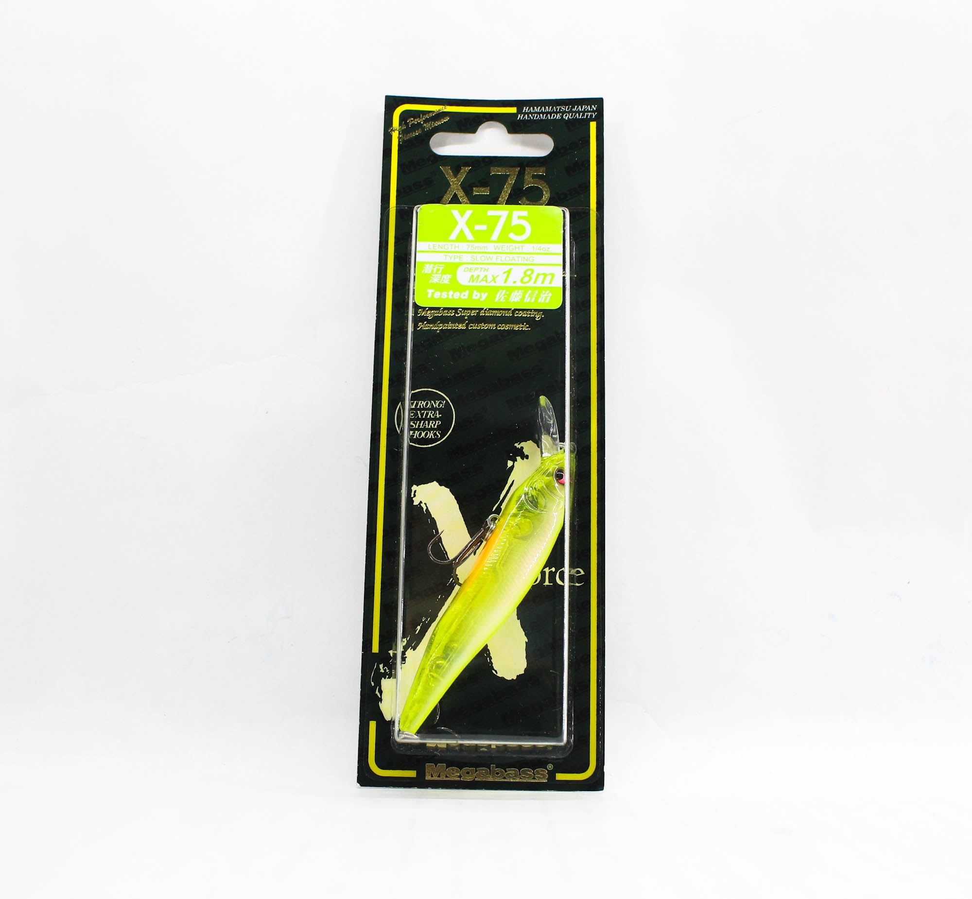 Megabass X-Nanahan 75 mm 1/4 oz Floating Lure GP ITO Kinari (1302)
