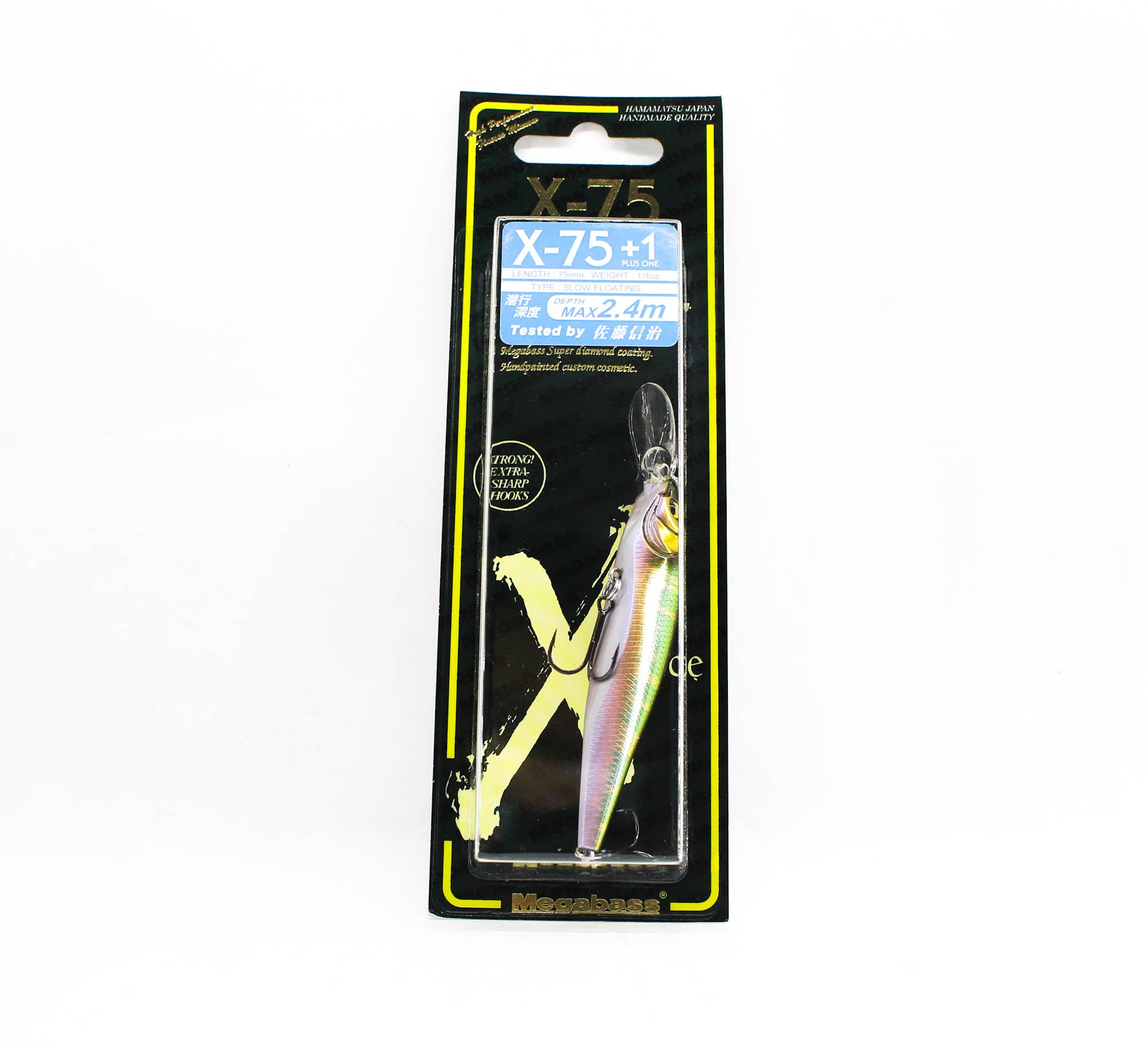 Megabass X-Nanahan +1 75 mm 1/4 oz Floating Lure Wagin Oikawa (1364)