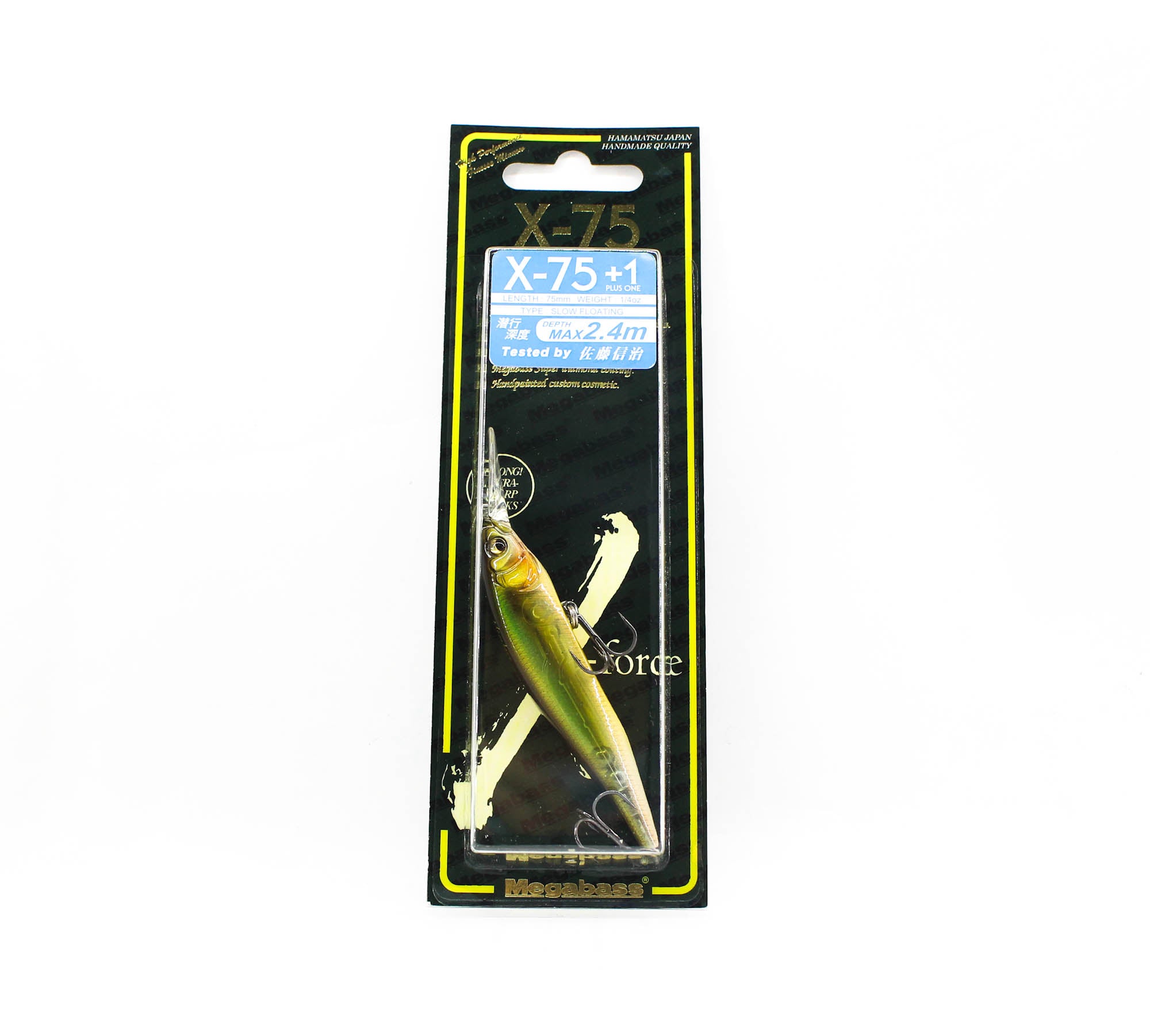 Megabass X-Nanahan +1 75 mm 1/4 oz Floating Lure ITO Moroko (1449)