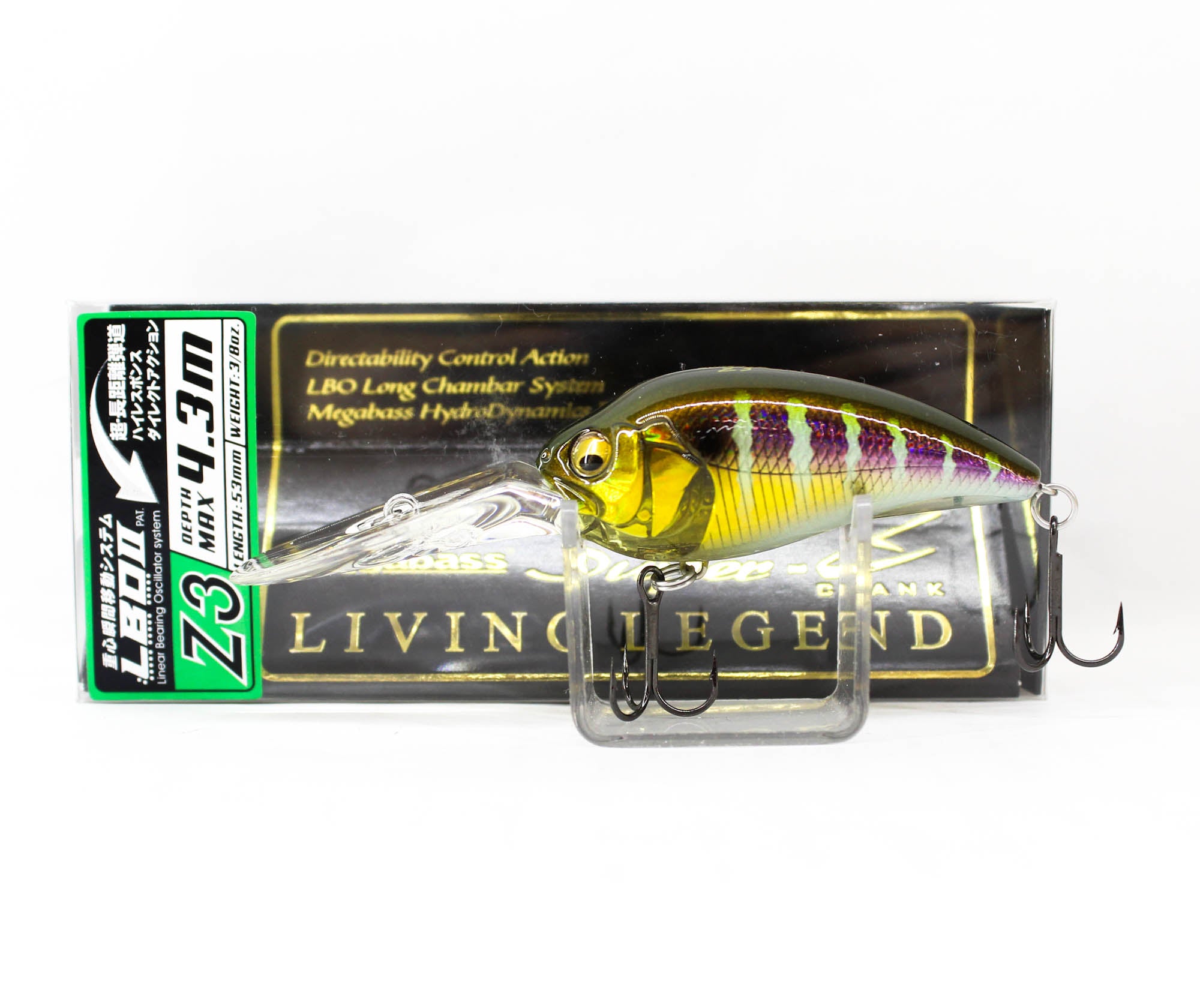 Megabass Super-Z Z3 53 mm 3/8 oz Floating Lure GG Gill (2477)