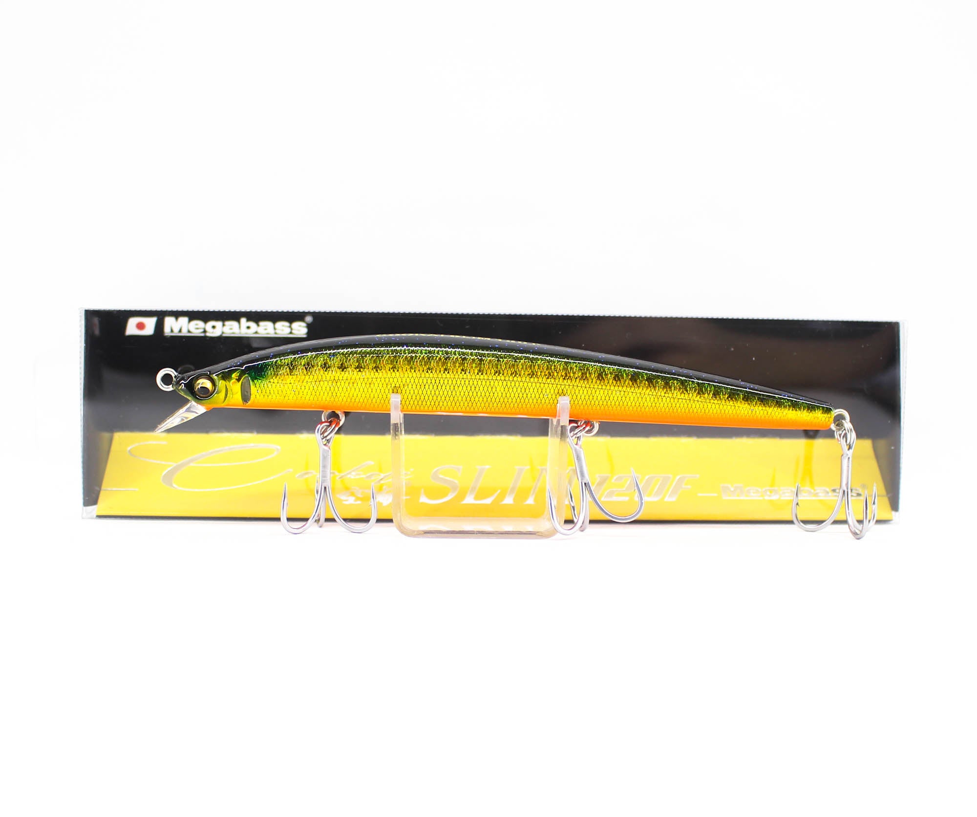 Megabass Cookai Slim 120F Floating Lure GG Kinbora (6116)