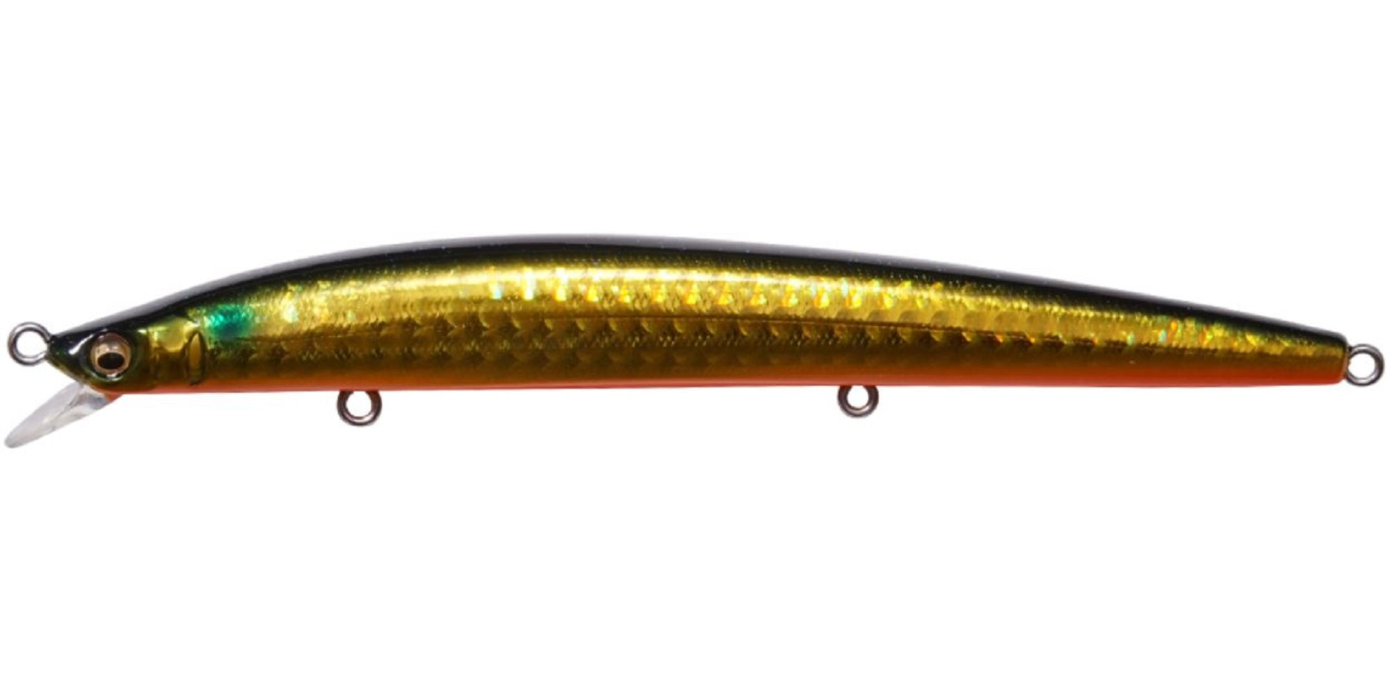 Megabass Cookai Slim 120F Floating Lure GG Kinbora (6116)