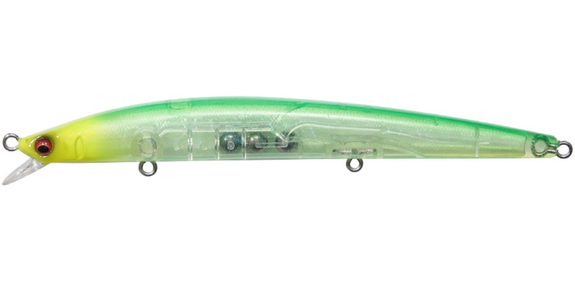 Megabass Cookai Slim 120F Floating Lure GP Sparkling Chart Head (6161)