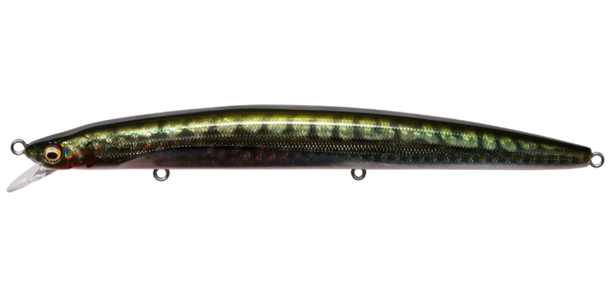 Megabass Cookai Slim 140F Floating Lure FA green Mackerel (6390)