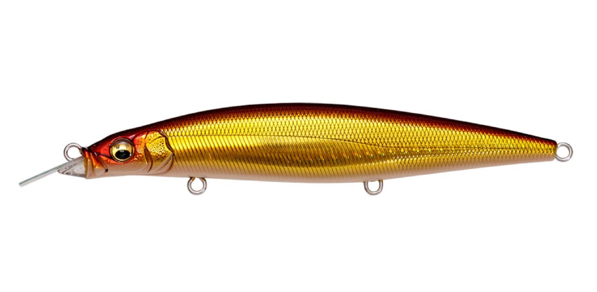 Megabass Cookai Bring 130F Floating Lure GG Akakin Sparkle (7762)
