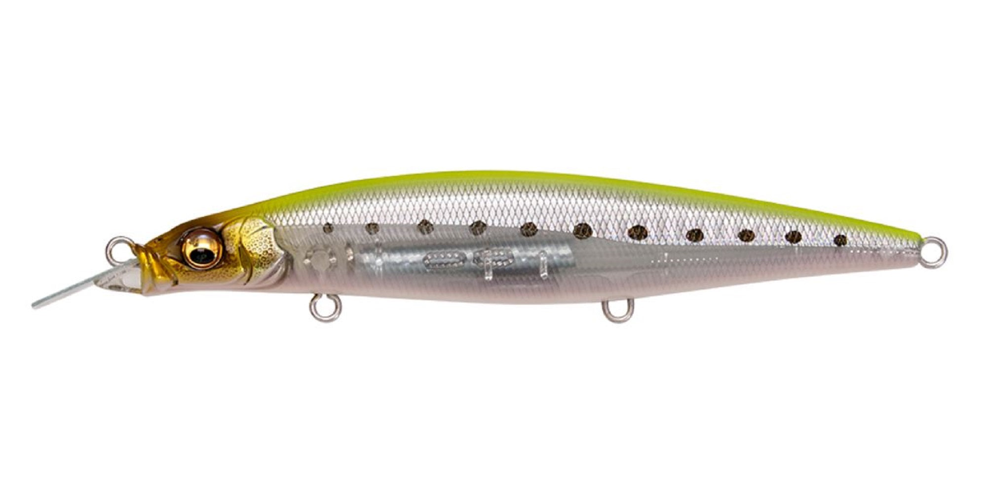 Megabass Cookai Bring 130F Floating Lure HT Chart Back Iwashi (7793)