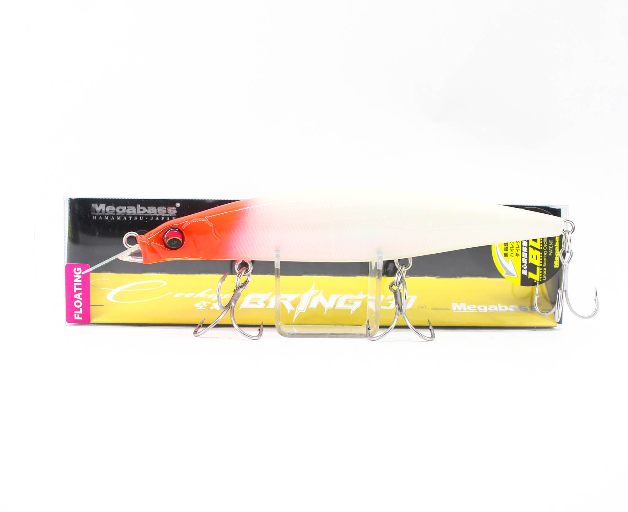Megabass Cookai Bring 130F Floating Lure PM S Red Head (7830)